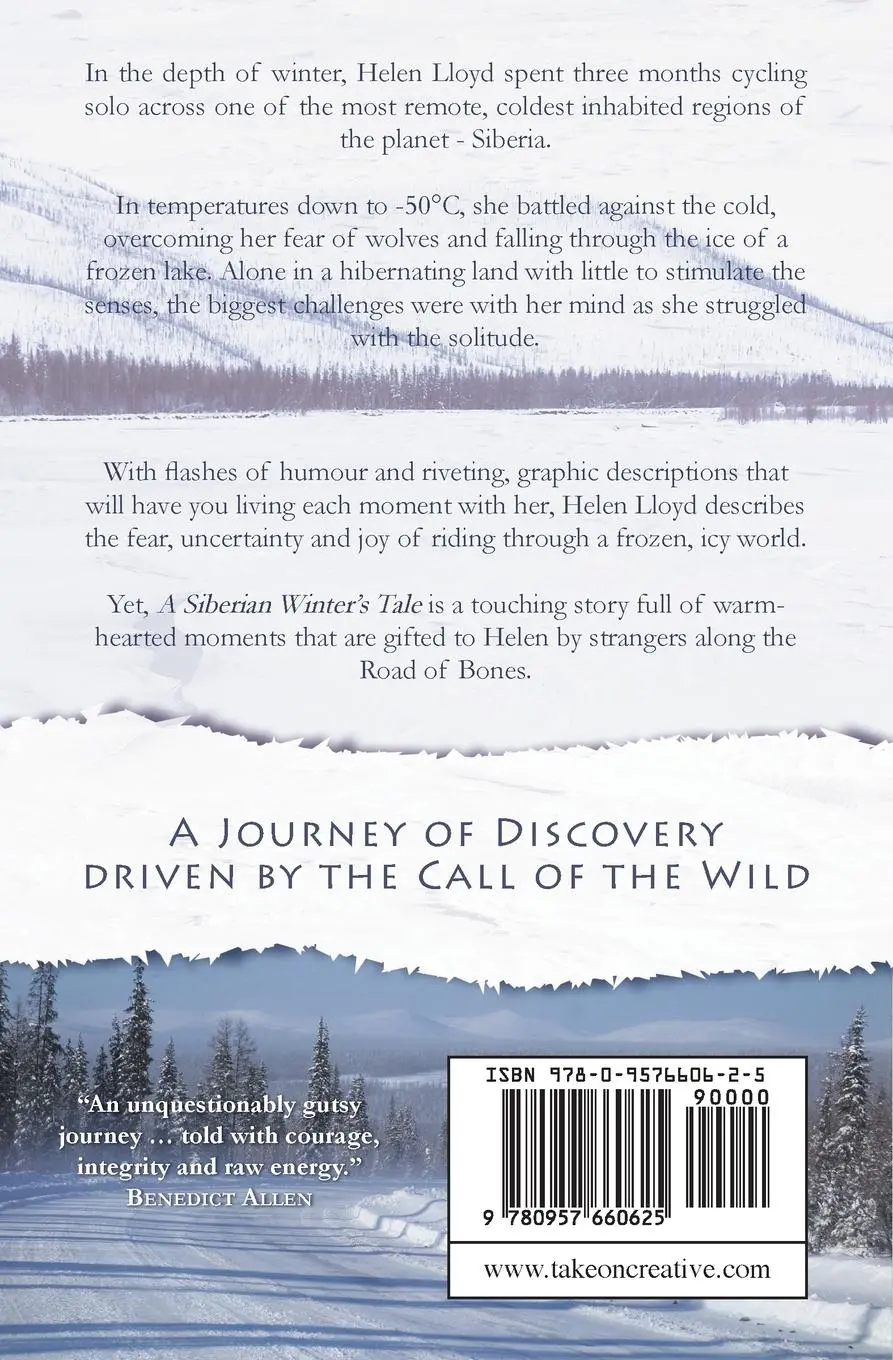 Rückseite: 9780957660625 | A Siberian Winter's Tale - Cycling to the Edge of Insanity and the...