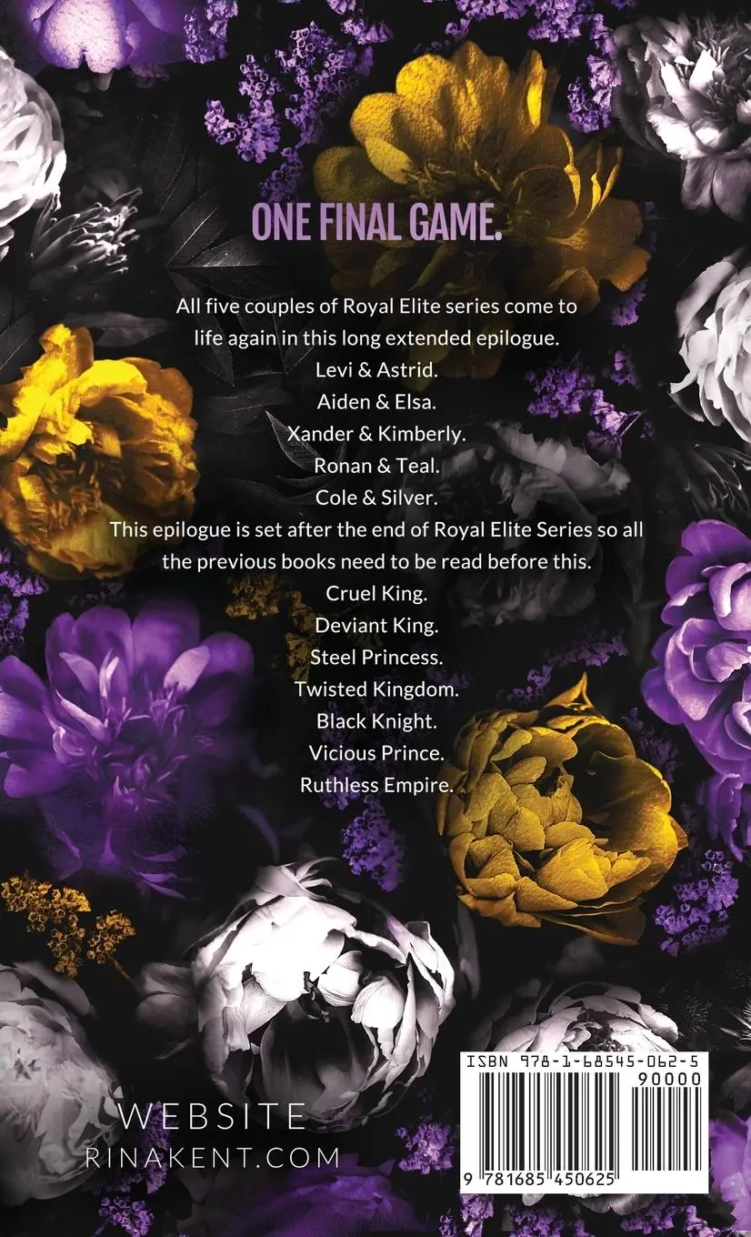 Rückseite: 9781685450625 | Royal Elite Epilogue | Special Edition Print | Rina Kent | Buch | 2022