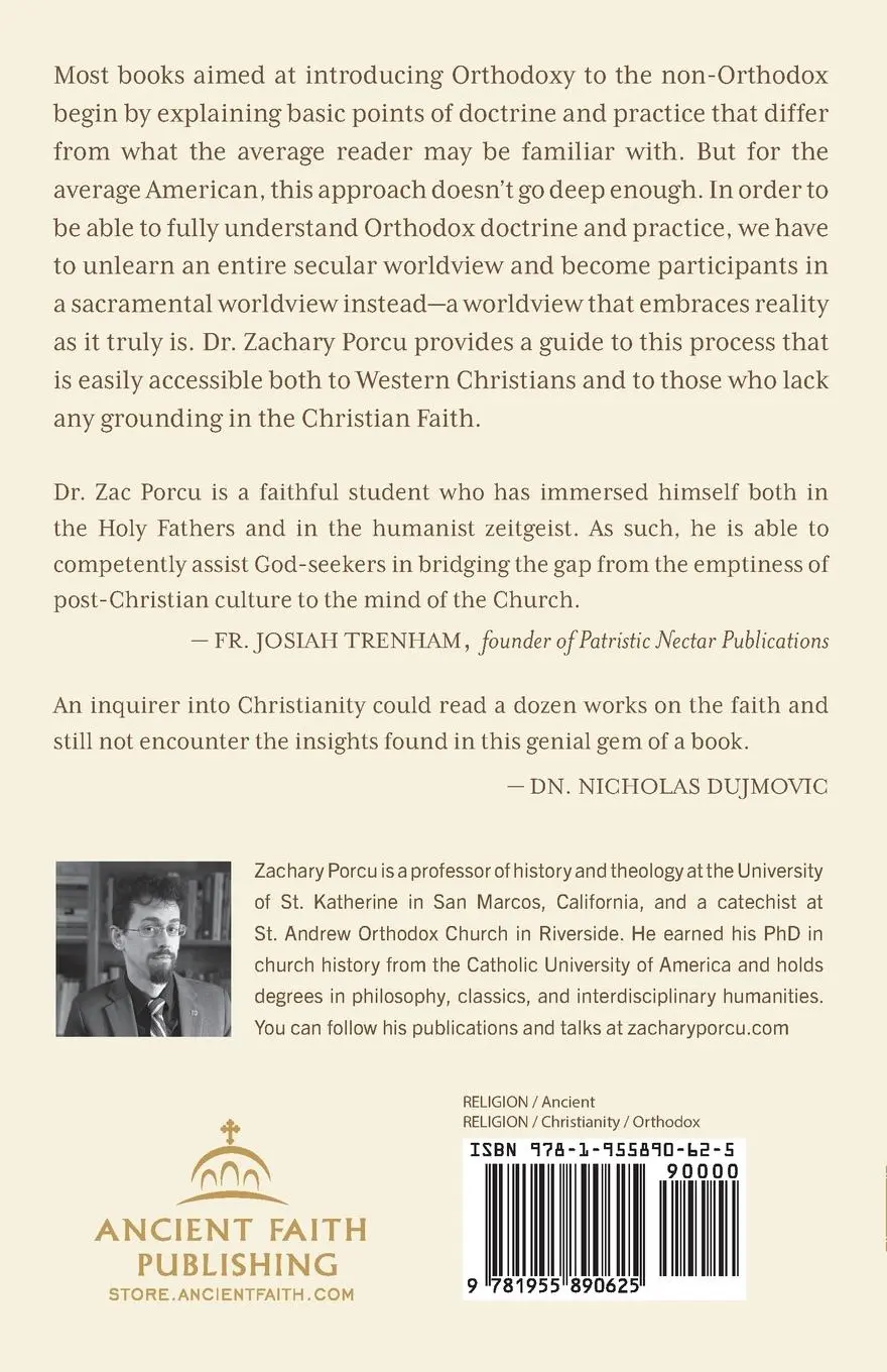 Rückseite: 9781955890625 | Journey to Reality | Sacramental Life in a Secular Age | Zachary Porcu