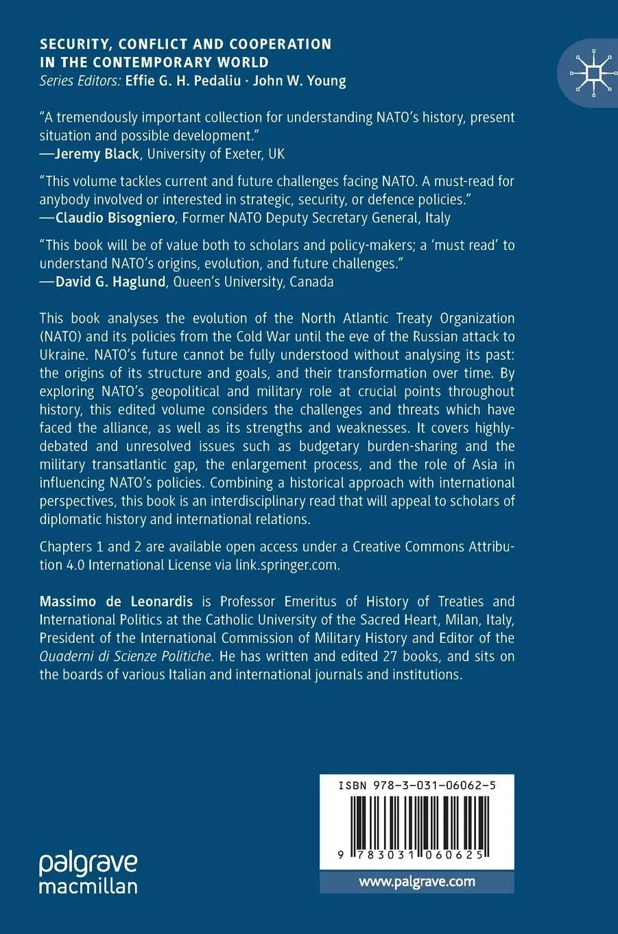 Rückseite: 9783031060625 | NATO in the Post-Cold War Era | Continuity and Transformation | Buch