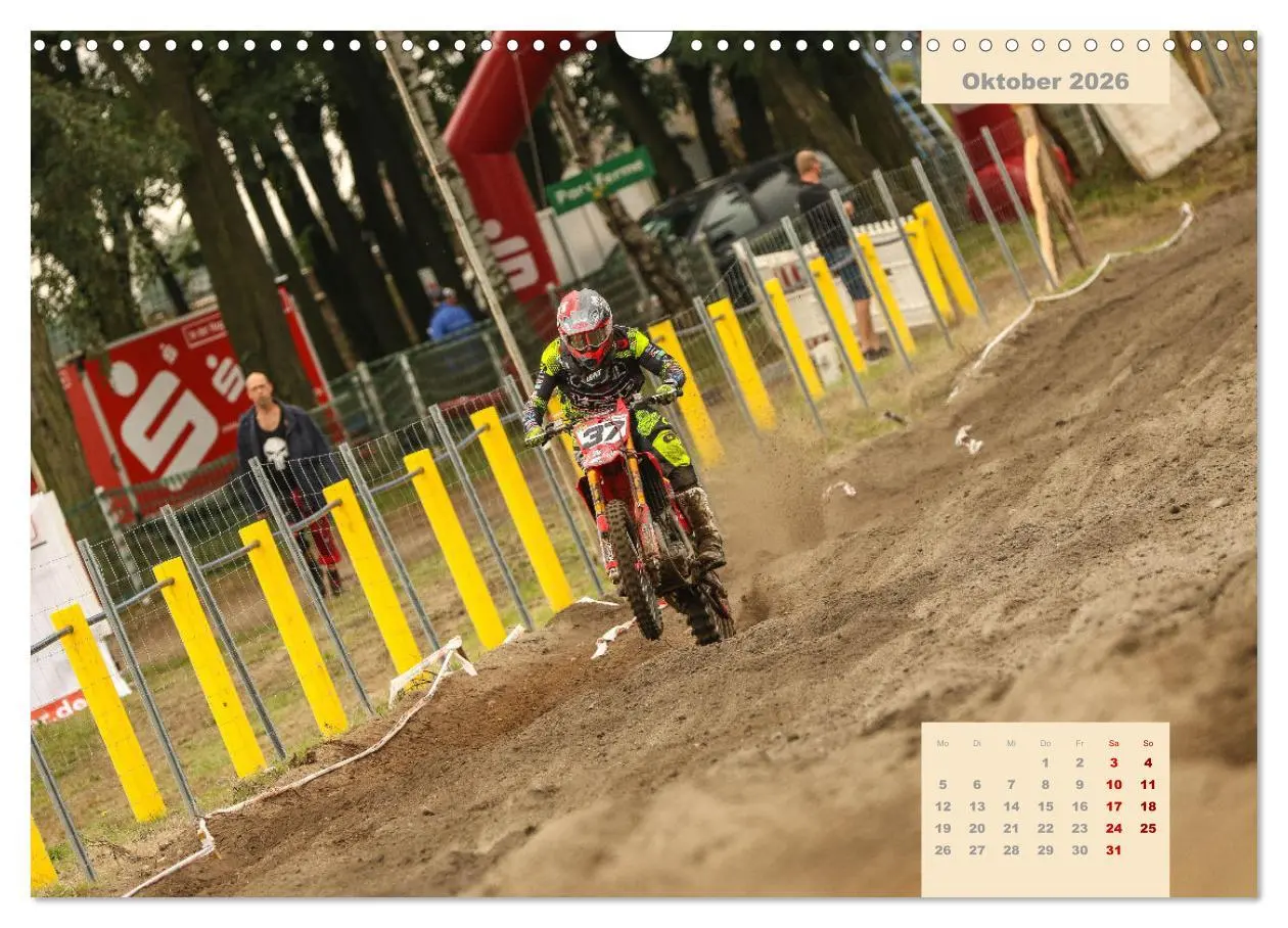 Bild: 9783457620625 | Motocross 2026 (Wandkalender 2026 DIN A3 quer), CALVENDO...