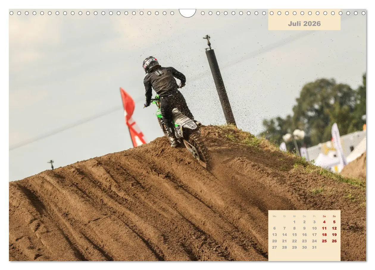 Bild: 9783457620625 | Motocross 2026 (Wandkalender 2026 DIN A3 quer), CALVENDO...