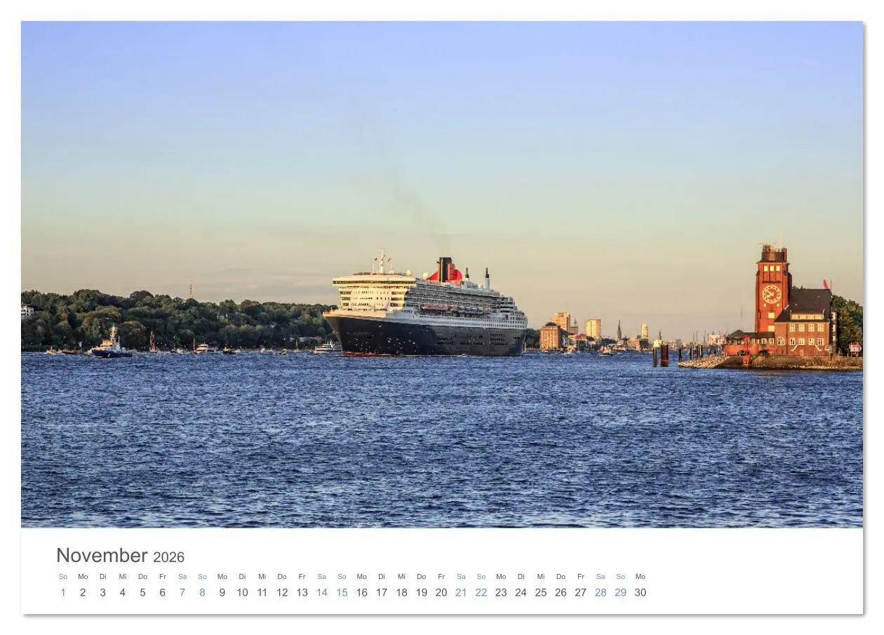 Bild: 9783516640625 | Die Elbmetropole Hamburg (Tischkalender 2026 DIN A5 quer), CALVENDO...