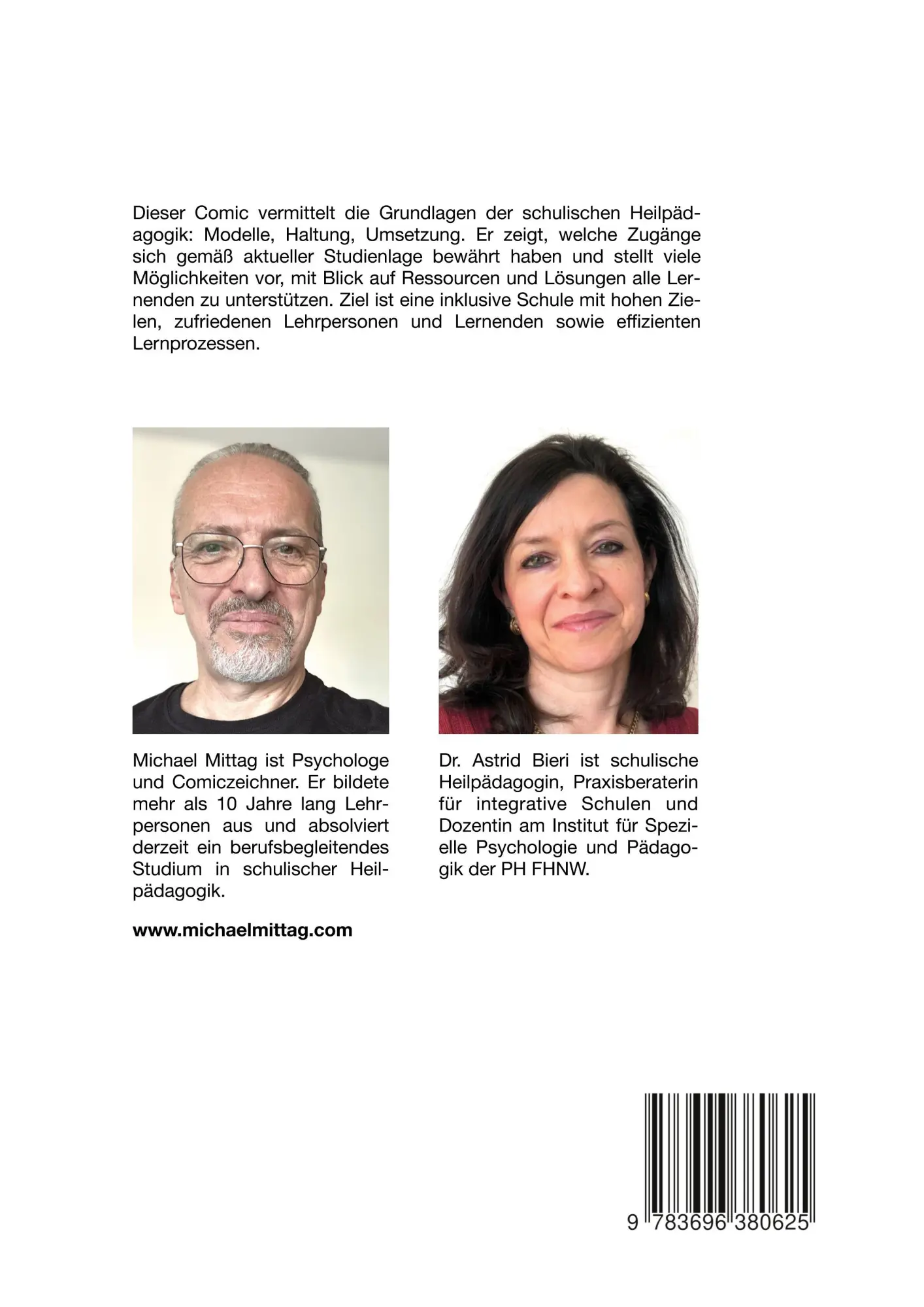 Rückseite: 9783696380625 | Schulische Heilpädagogik: Haltung, Hintergrund, Diagnostik,...