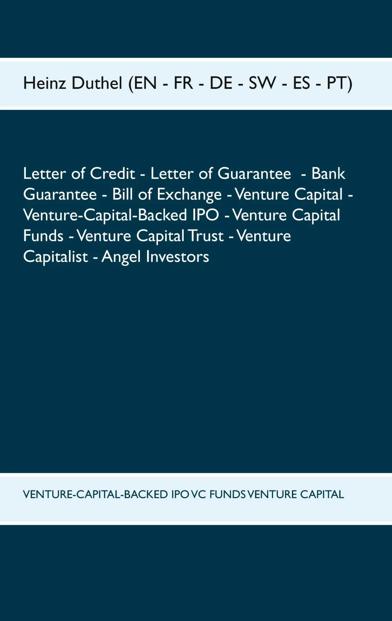 Cover: 9783754310625 | LETTER OF CREDIT LETTER OF GUARANTEE BANK GUARANTEE BILL OF EXCHANGE
