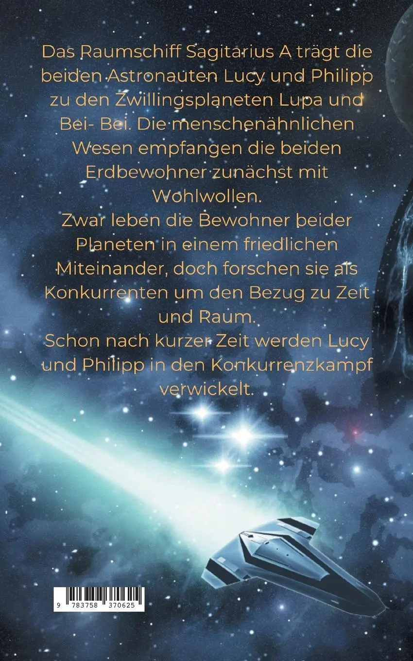 Rückseite: 9783758370625 | SAGITARIUS A | Am Rande der Zeit | Gudrun Leyendecker | Taschenbuch