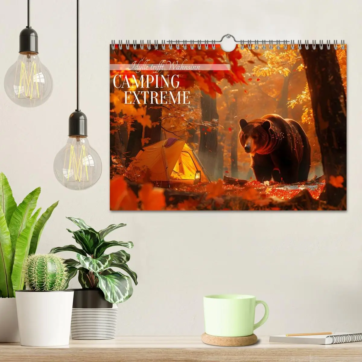 Bild: 9783457300725 | Camping Extreme (Wandkalender 2026 DIN A4 quer), CALVENDO...