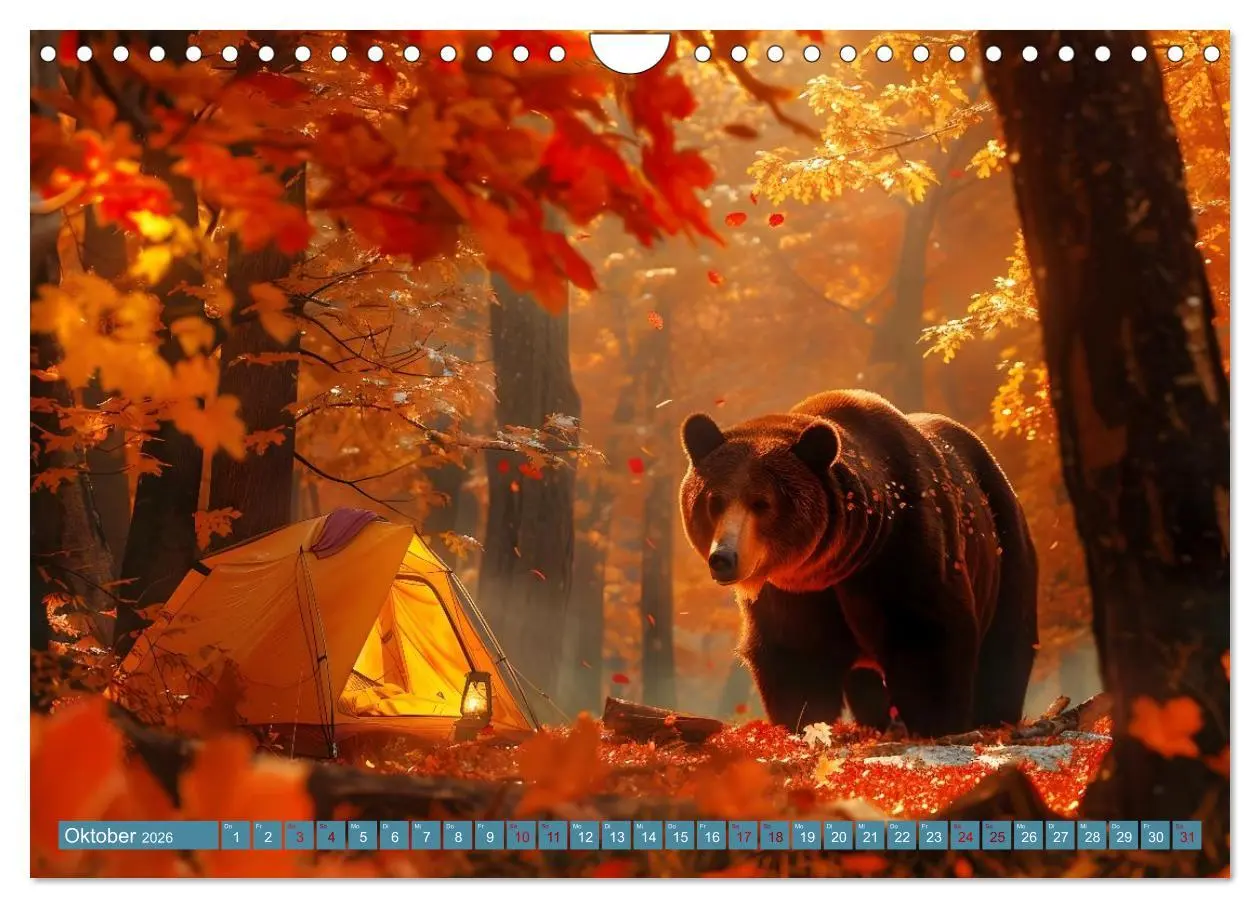 Bild: 9783457300725 | Camping Extreme (Wandkalender 2026 DIN A4 quer), CALVENDO...