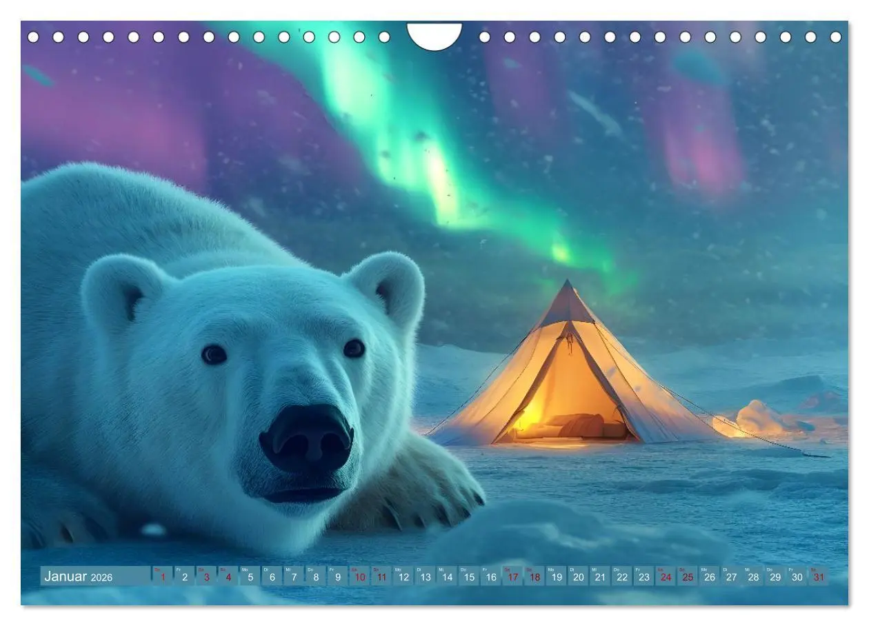 Bild: 9783457300725 | Camping Extreme (Wandkalender 2026 DIN A4 quer), CALVENDO...