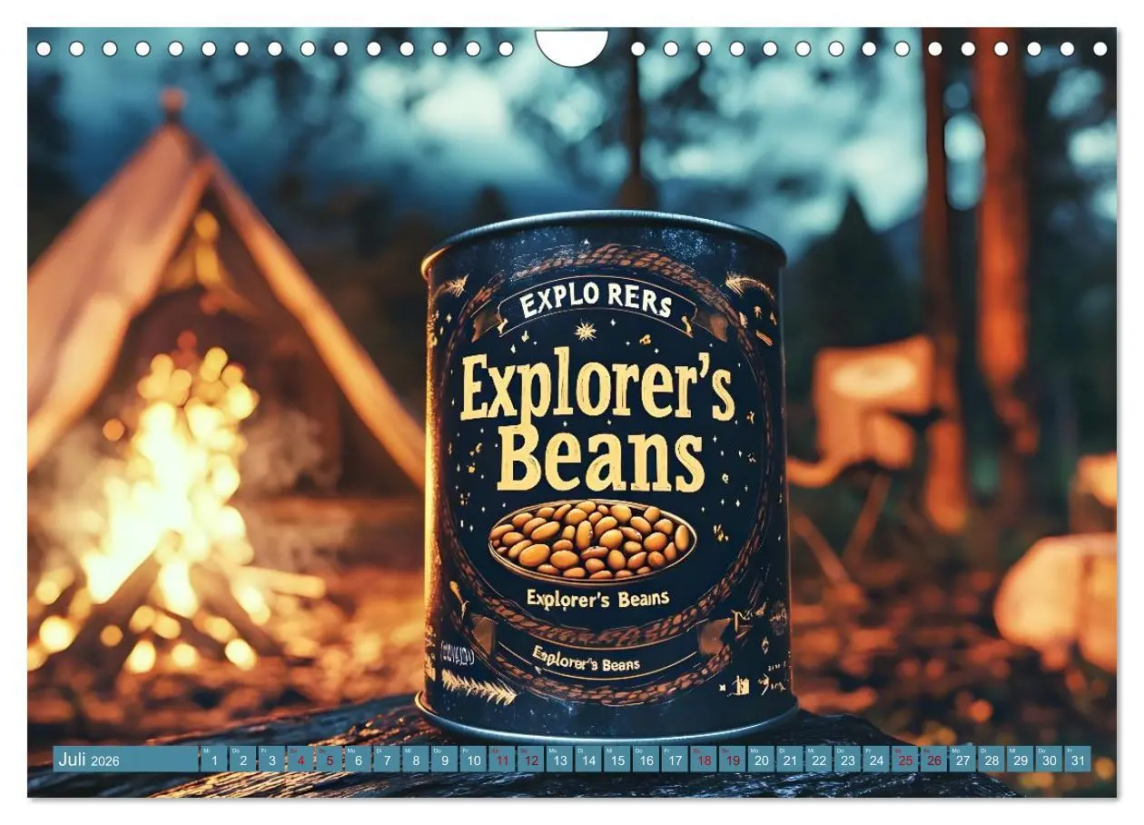 Bild: 9783457300725 | Camping Extreme (Wandkalender 2026 DIN A4 quer), CALVENDO...
