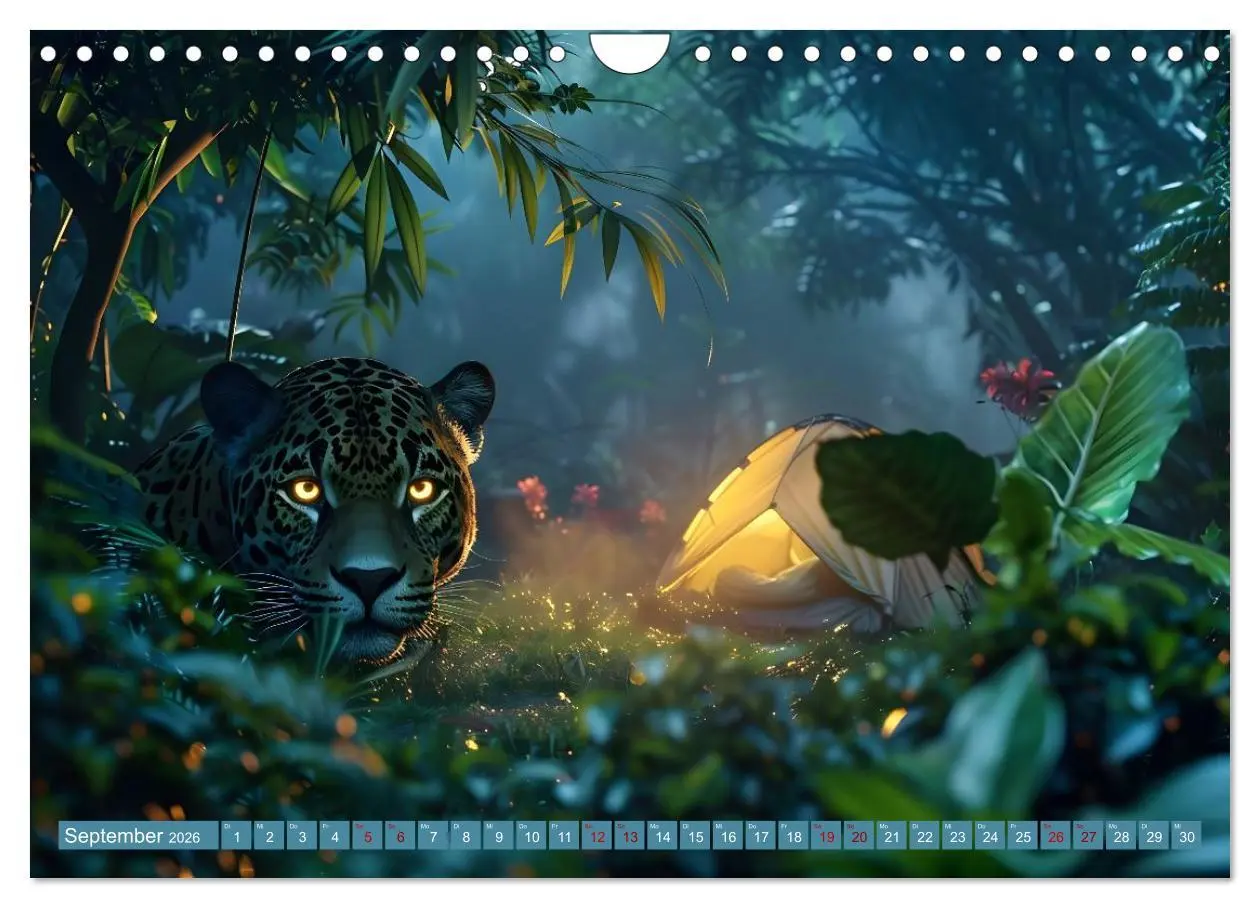 Bild: 9783457300725 | Camping Extreme (Wandkalender 2026 DIN A4 quer), CALVENDO...