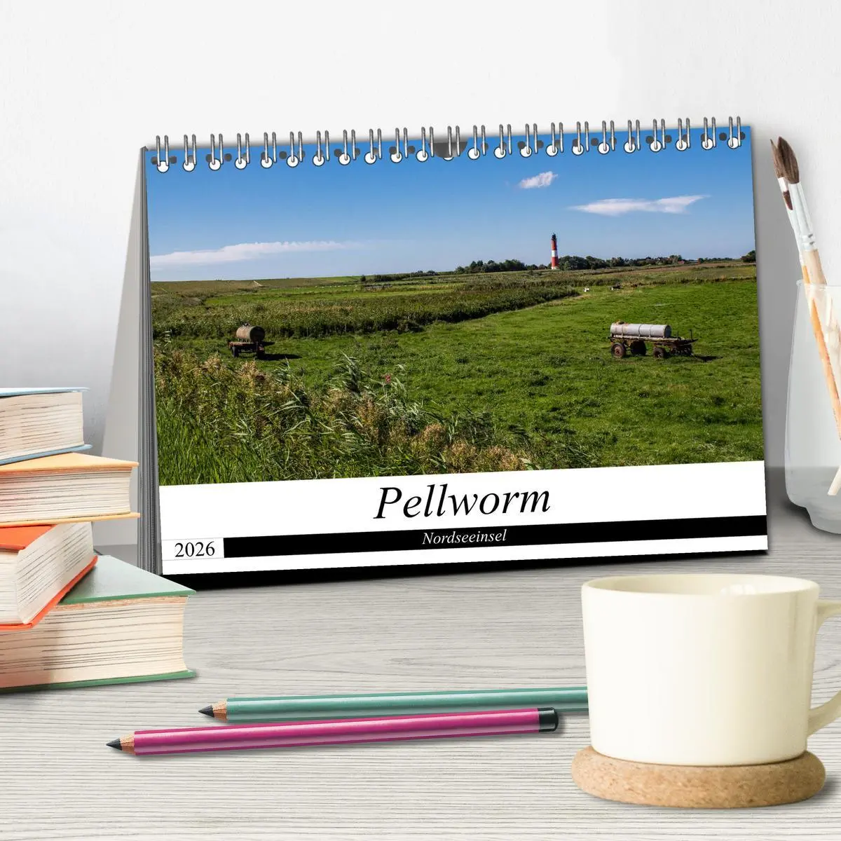 Bild: 9783457850725 | Nordseeinsel Pellworm 2026 (Tischkalender 2026 DIN A5 quer),...
