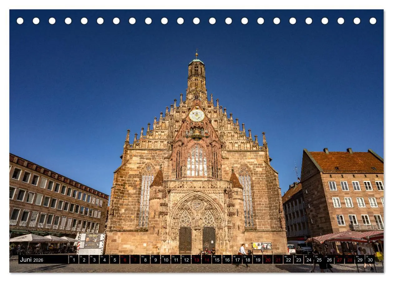 Bild: 9783457920725 | Wunderbares Nürnberg (Tischkalender 2026 DIN A5 quer), CALVENDO...