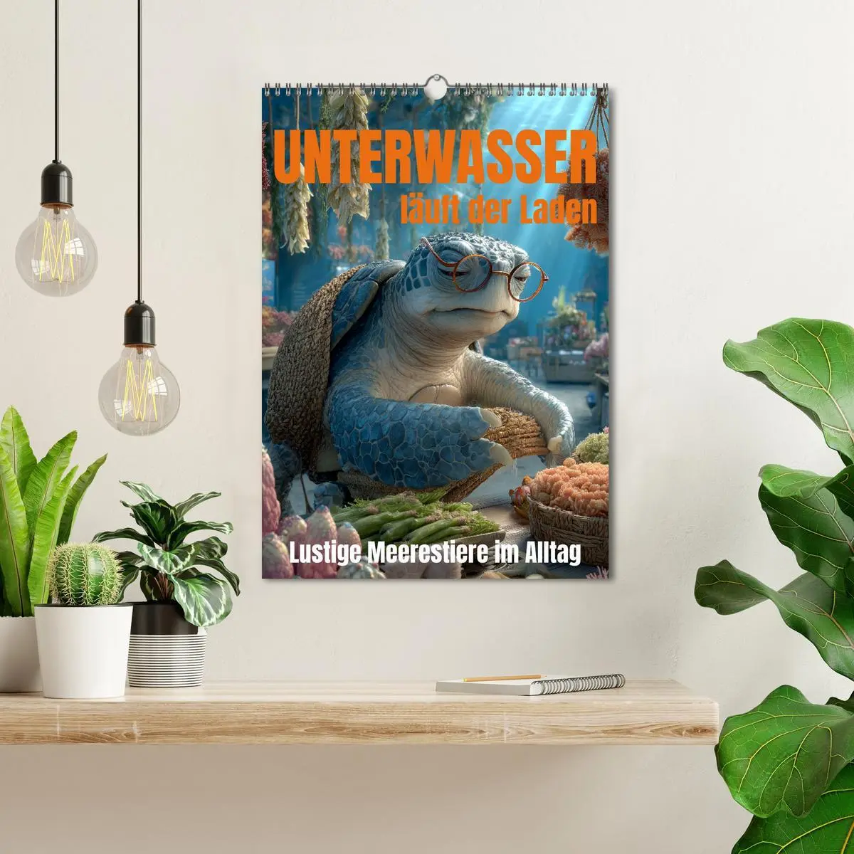 Bild: 9783516630725 | UNTERWASSER läuft der Laden - lustige Meerestiere im Alltag...