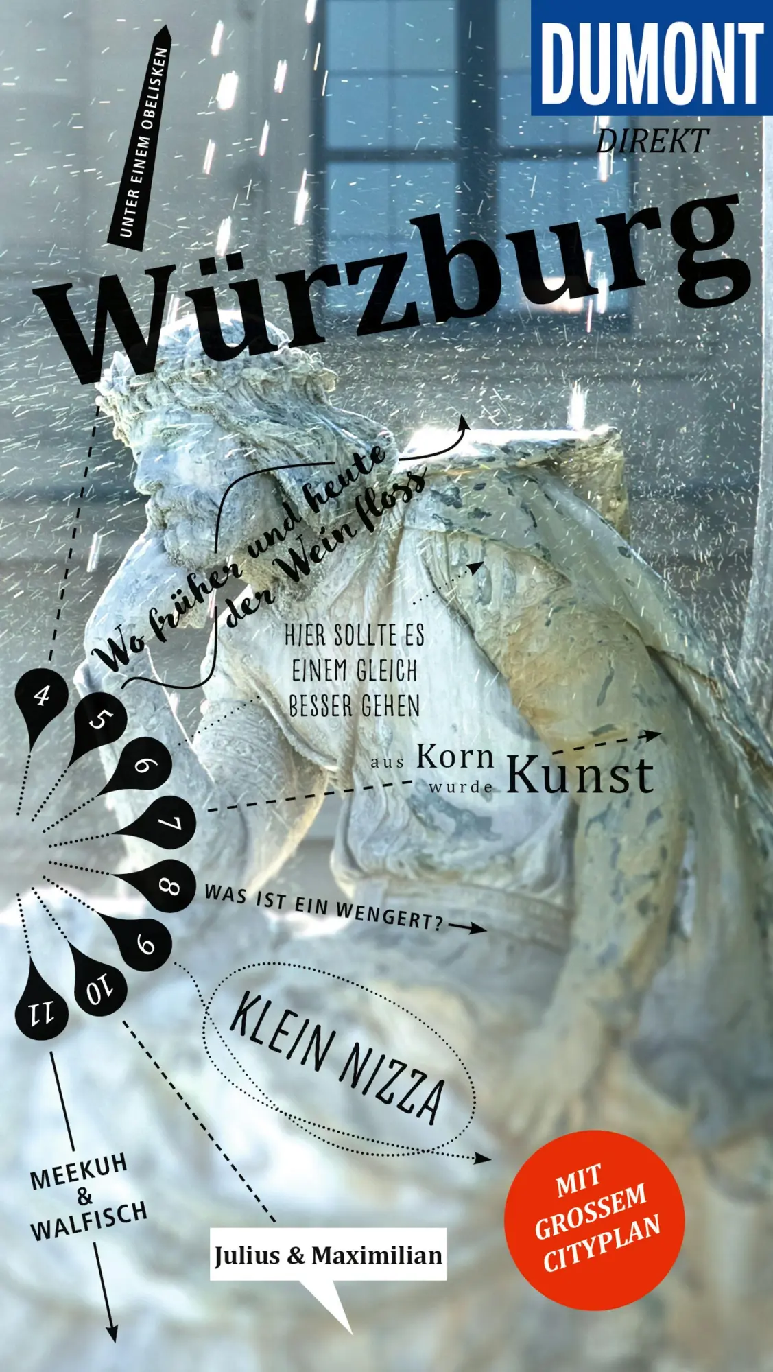 Cover: 9783616000725 | DUMONT direkt Reiseführer Würzburg | Mit großem Cityplan | Taschenbuch