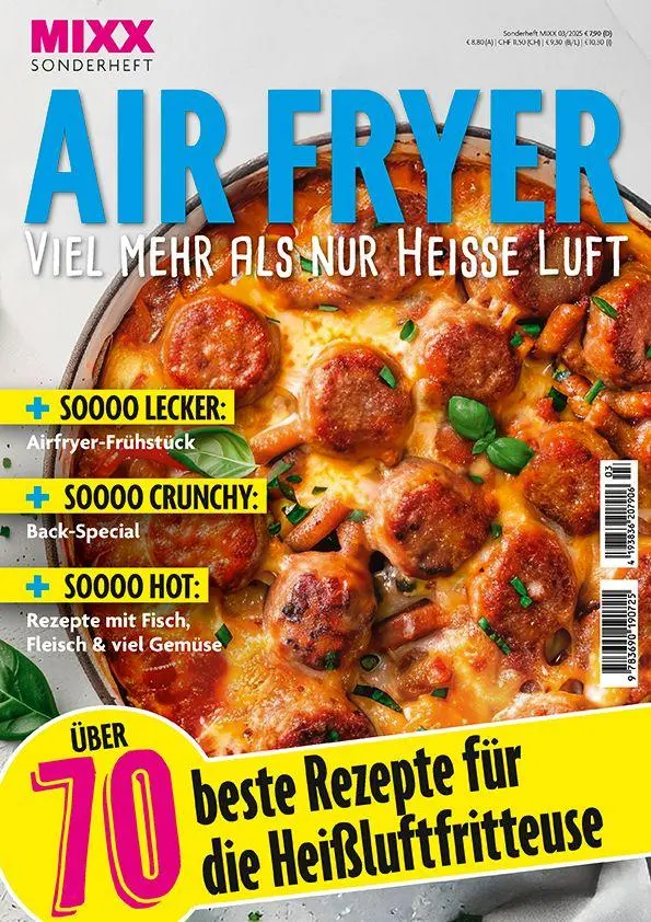 Cover: 9783690190725 | MIXX Airfryer-Spezial: Über 70 Rezepte für die Heißluftfritteuse...