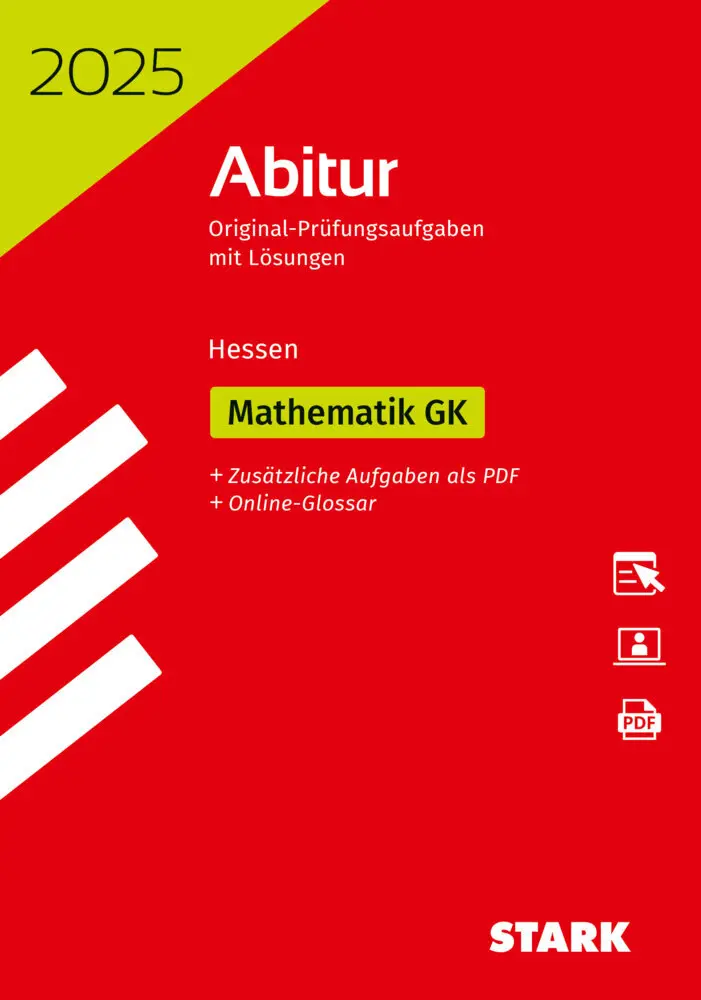 Cover: 9783849060725 | STARK Abiturprüfung Hessen 2025 - Mathematik GK, m. 1 Buch, m. 1...