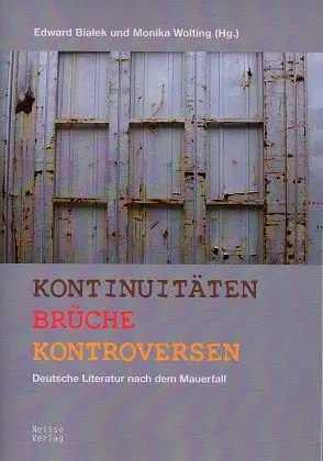 Cover: 9783862760725 | Kontinuitäten Brüche Kontroversen | Taschenbuch | Deutsch | Neisse