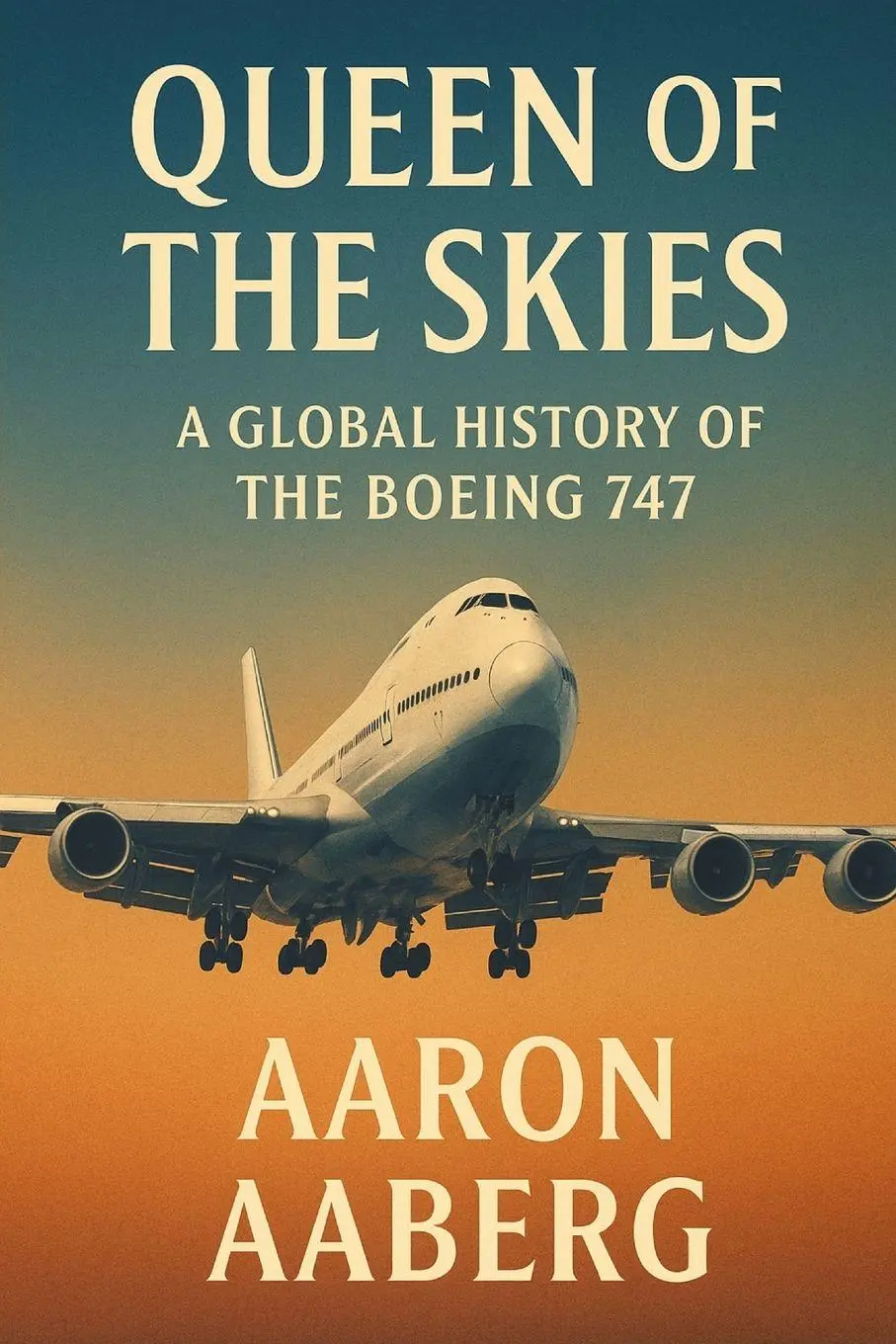 Cover: 9781923570825 | The Queen of the Skies | A Global History of the Boeing 747 | Aaberg