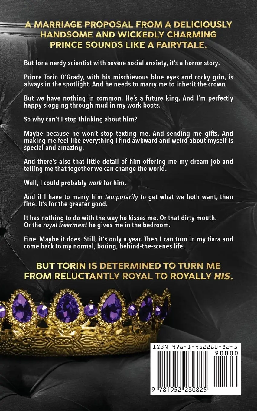 Rückseite: 9781952280825 | Reluctantly Royal (Prince Cover) | Erin Nicolle (u. a.) | Taschenbuch