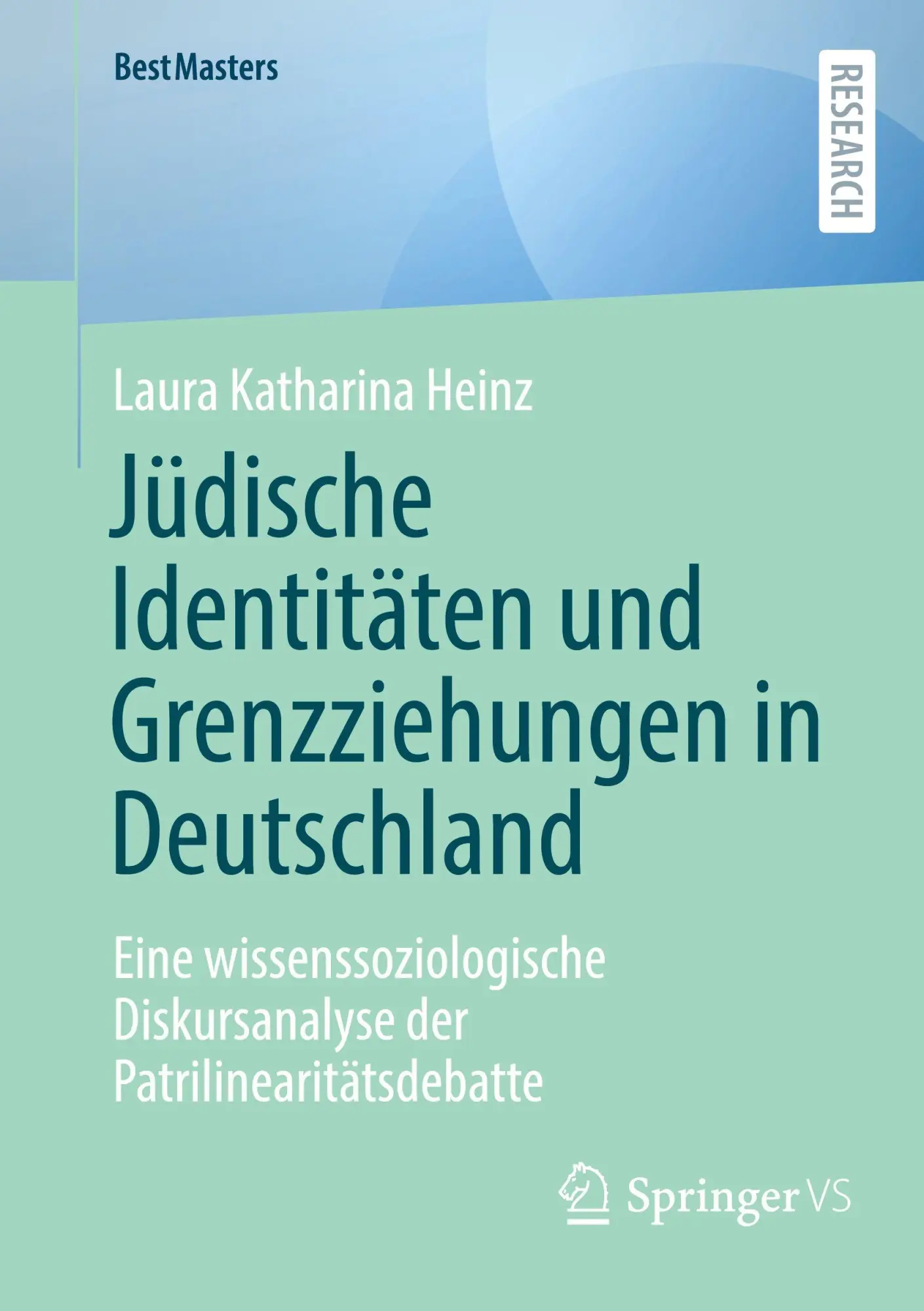 Cover: 9783658500825 | Jüdische Identitäten und Grenzziehungen in Deutschland | Heinz | Buch