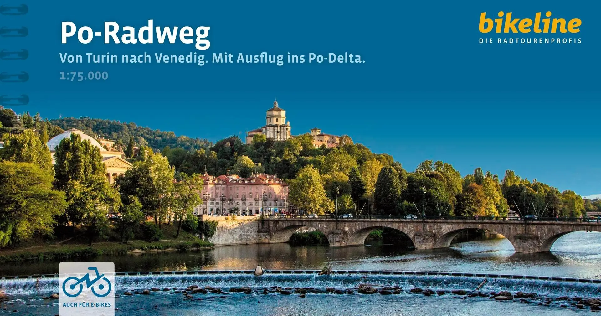 Cover: 9783711100825 | Po-Radweg | Von Turin nach Venedig - Mit Ausflug ins Po-Delta | Verlag