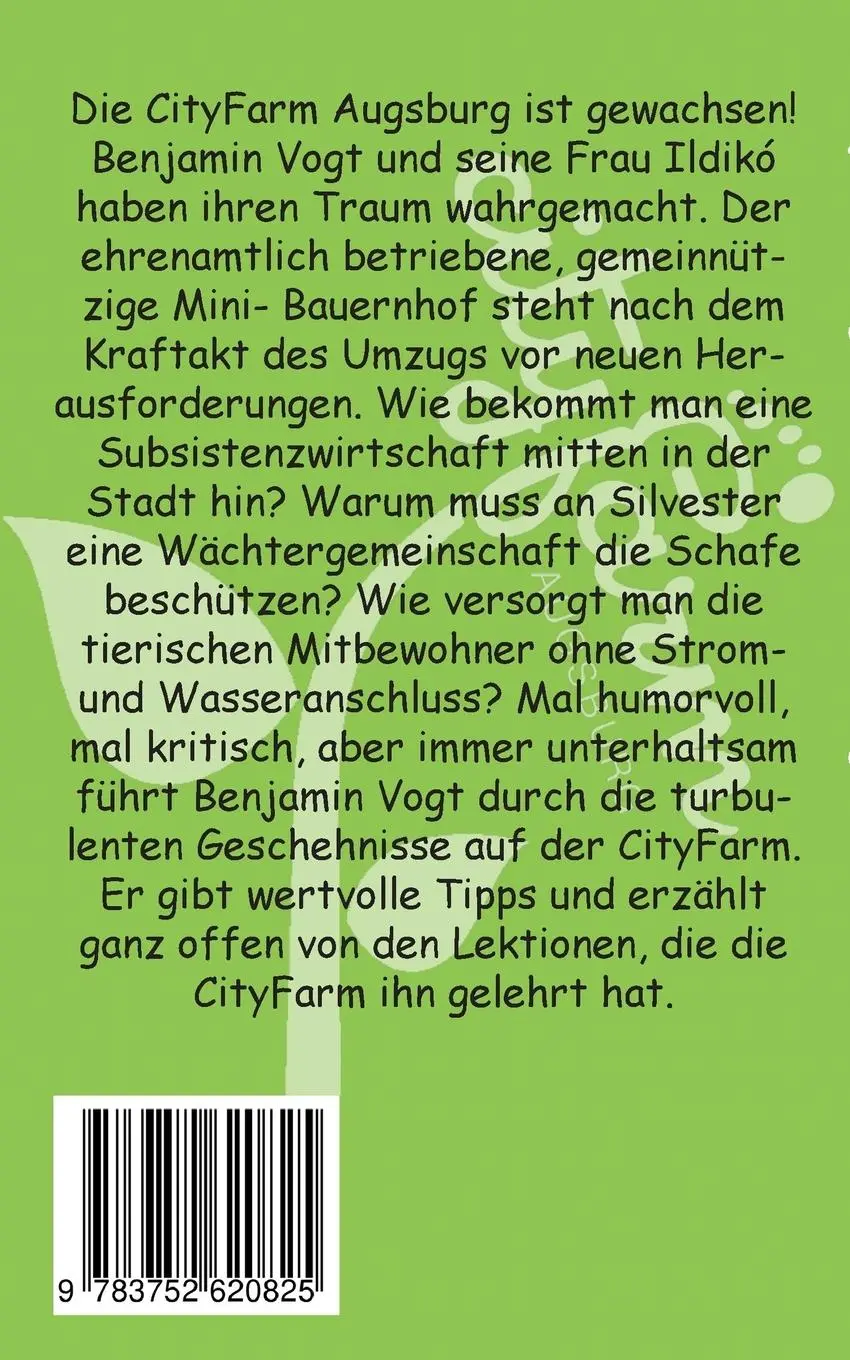 Rückseite: 9783752620825 | Urban Gardening mal anders | Die Zweite | Benjamin Vogt | Taschenbuch