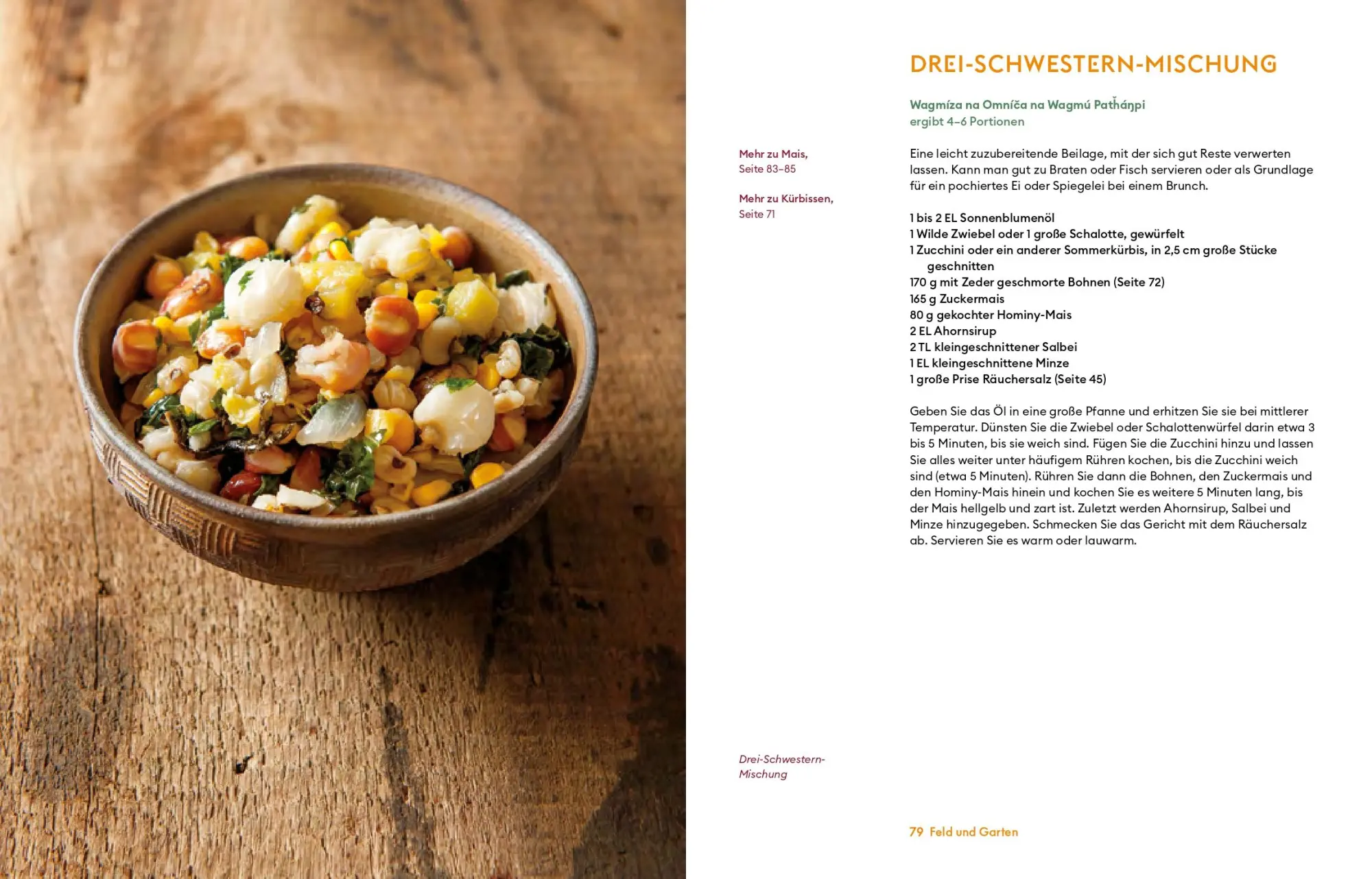 Bild: 9783985680825 | Der Sioux-Chef. Indigen kochen | Indigen kochen | Sean Sherman (u. a.)