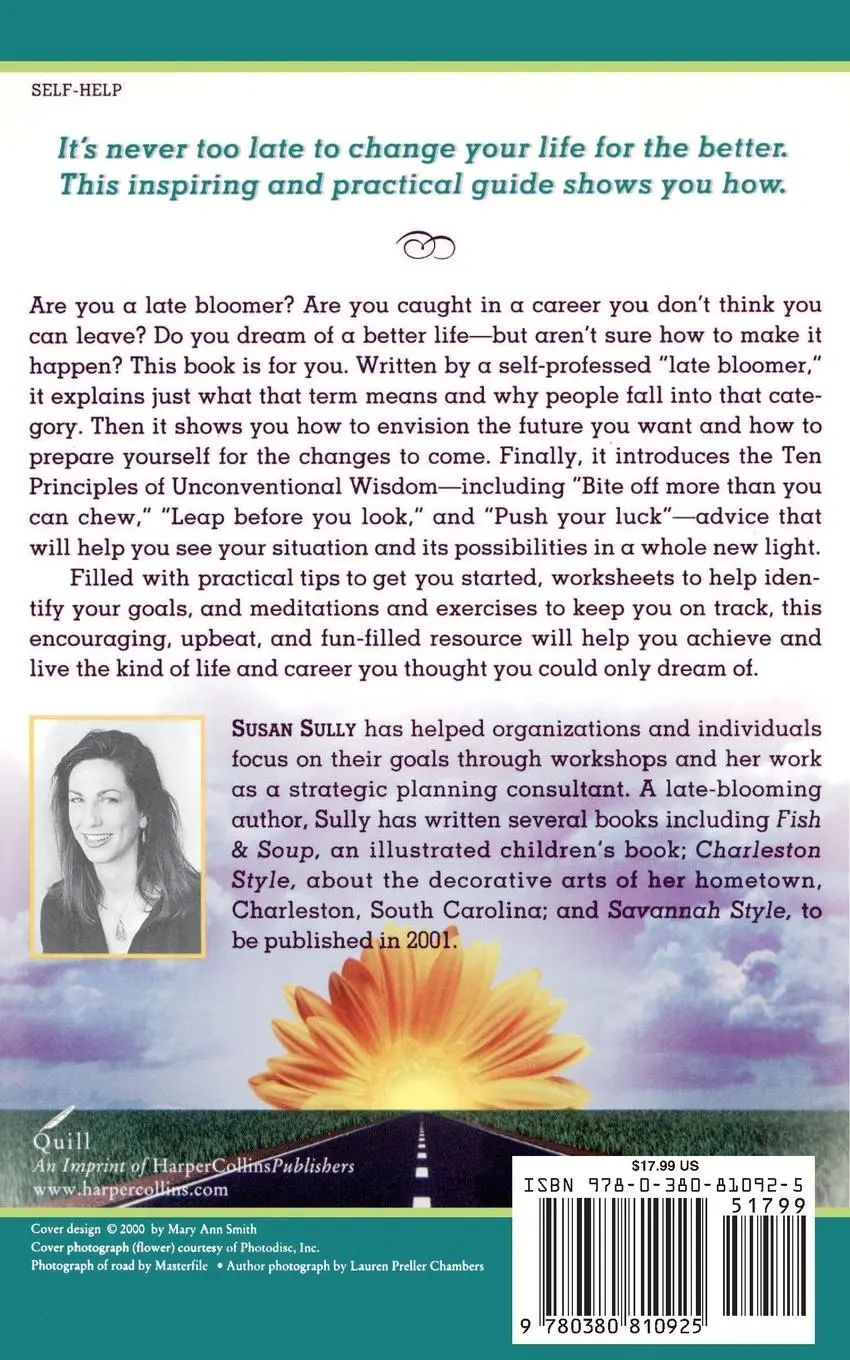 Rückseite: 9780380810925 | The Late Bloomer's Guide to Success at Any Age | Susan Sully | Buch
