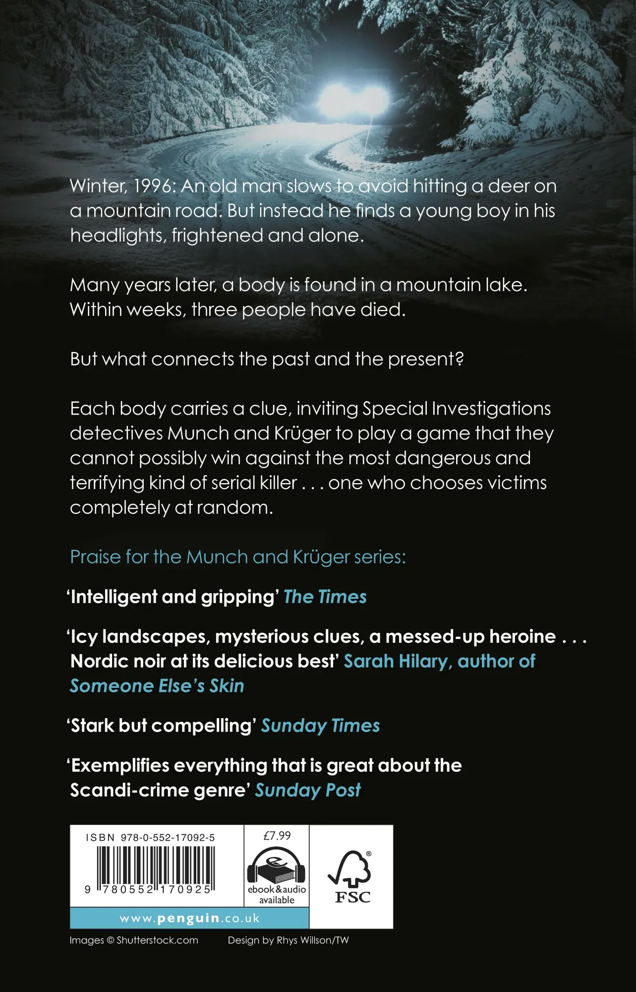 Rückseite: 9780552170925 | The Boy in the Headlights | Samuel Bjork | Taschenbuch | Englisch