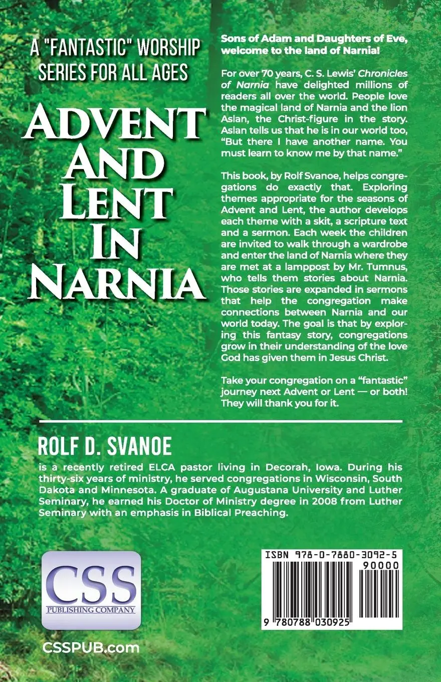 Rückseite: 9780788030925 | Advent and Lent in Narnia | Rolf D Svanoe | Taschenbuch | Englisch