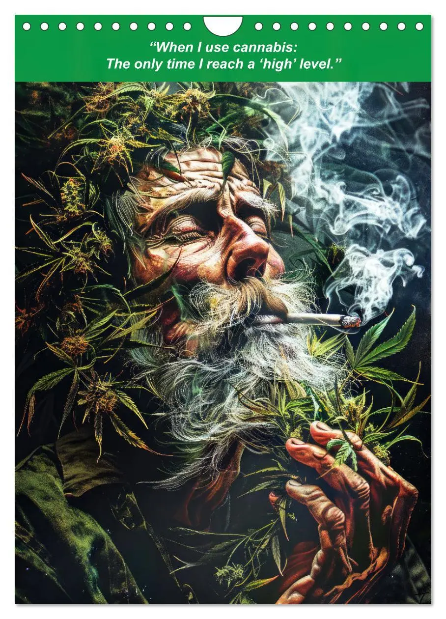 Bild: 9781325980925 | The funniest cannabis pictures and slogans (Wall Calendar 2025 DIN...