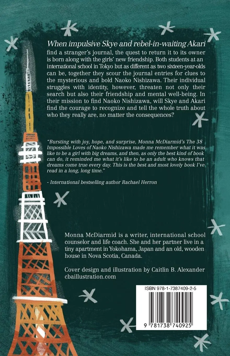 Rückseite: 9781738740925 | The 38 Impossible Loves of Naoko Nishizawa | Monna McDiarmid | Buch