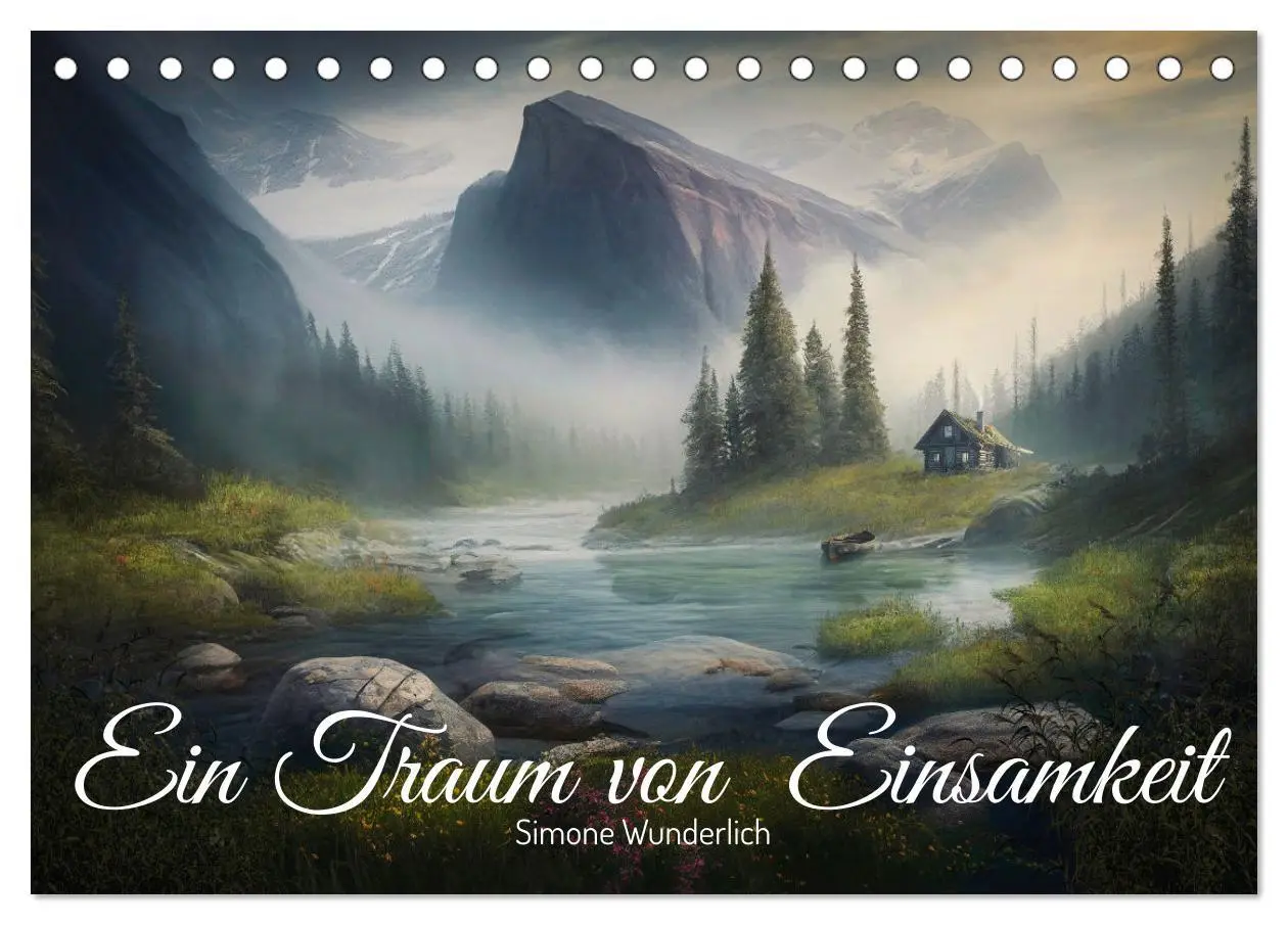 Cover: 9783457380925 | Ein Traum von Einsamkeit (Tischkalender 2026 DIN A5 quer), CALVENDO...