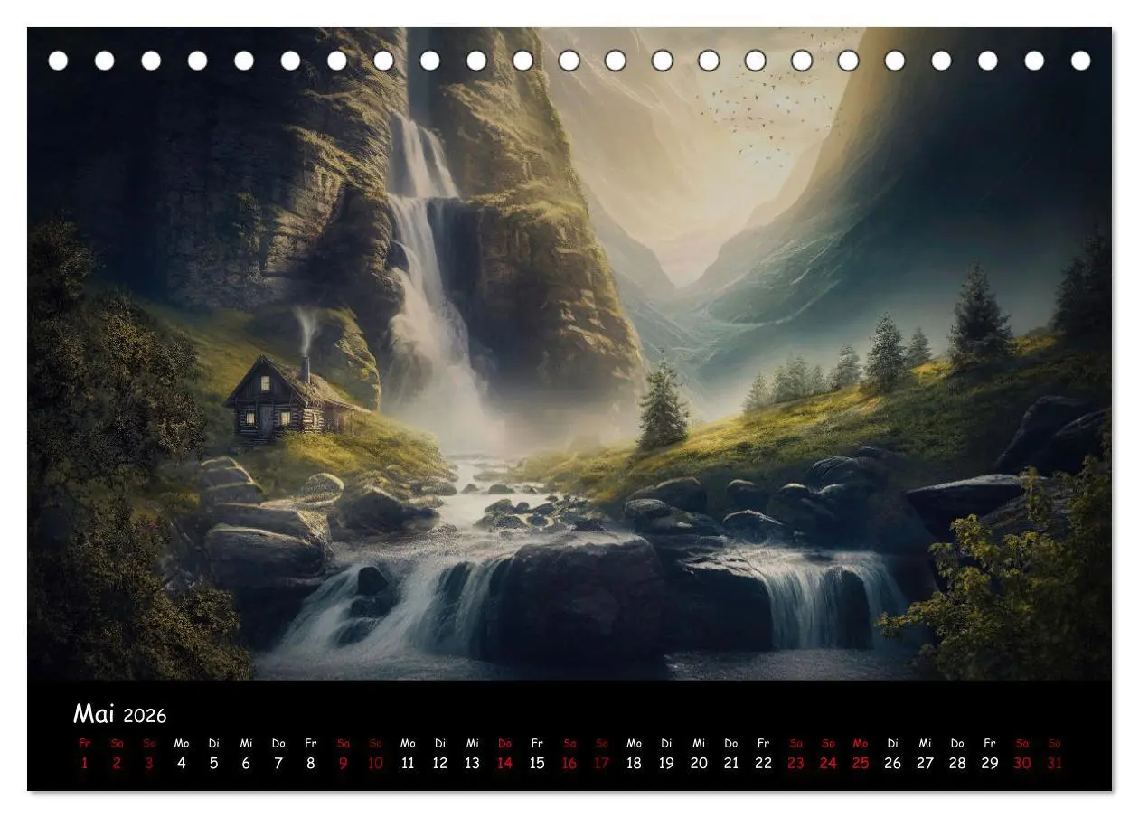 Bild: 9783457380925 | Ein Traum von Einsamkeit (Tischkalender 2026 DIN A5 quer), CALVENDO...