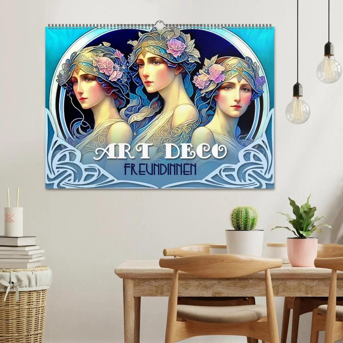 Bild: 9783457520925 | Art Deco Freundinnen (Wandkalender 2026 DIN A2 quer), CALVENDO...