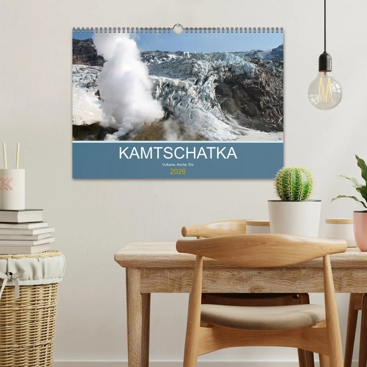 Bild: 9783457900925 | Kamtschatka - Vulkane, Asche, Eis (Wandkalender 2026 DIN A3 quer),...