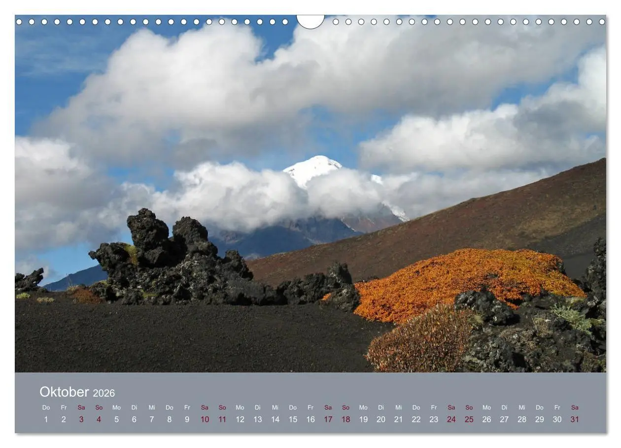 Bild: 9783457900925 | Kamtschatka - Vulkane, Asche, Eis (Wandkalender 2026 DIN A3 quer),...