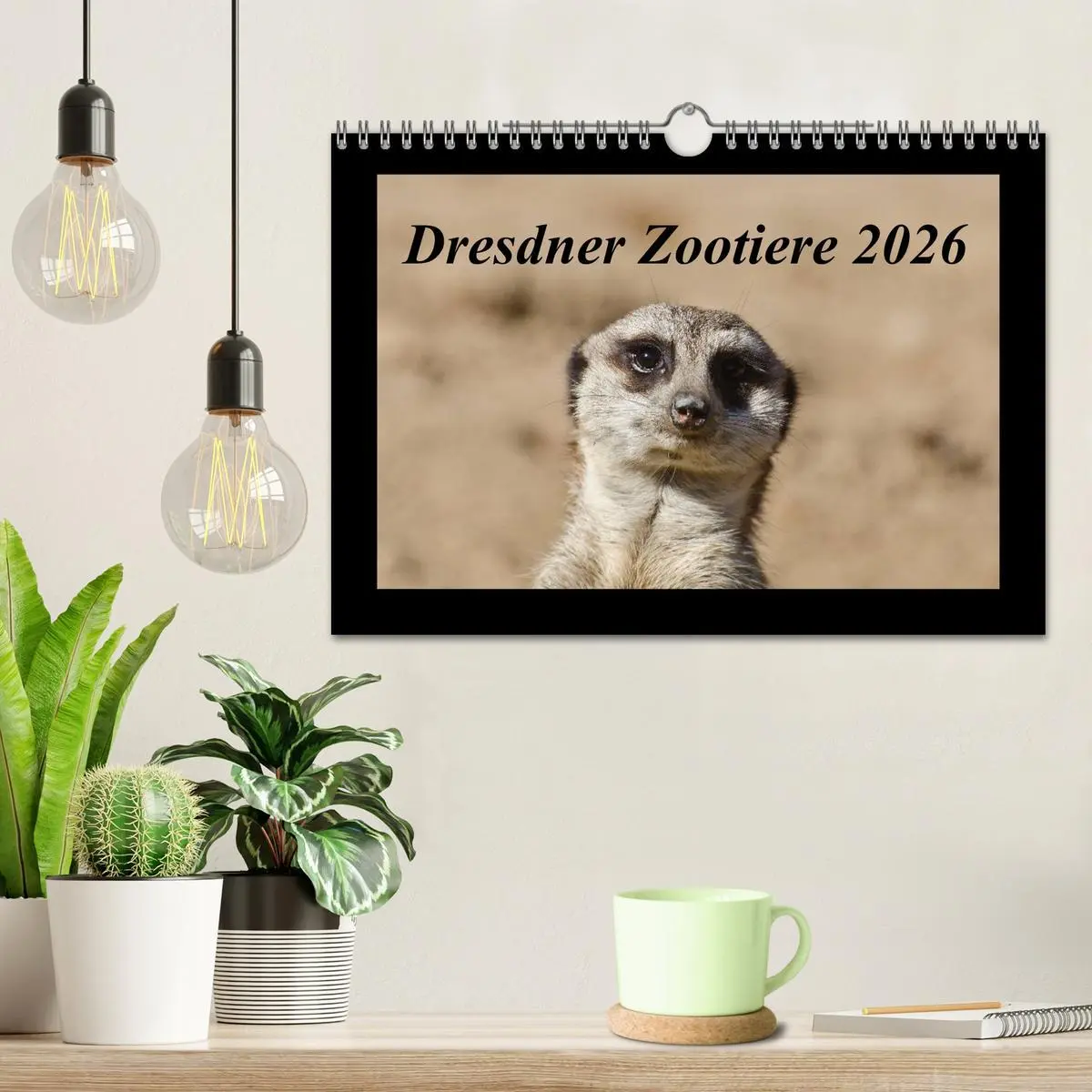 Bild: 9783516090925 | Dresdner Zootiere 2026 (Wandkalender 2026 DIN A4 quer), CALVENDO...