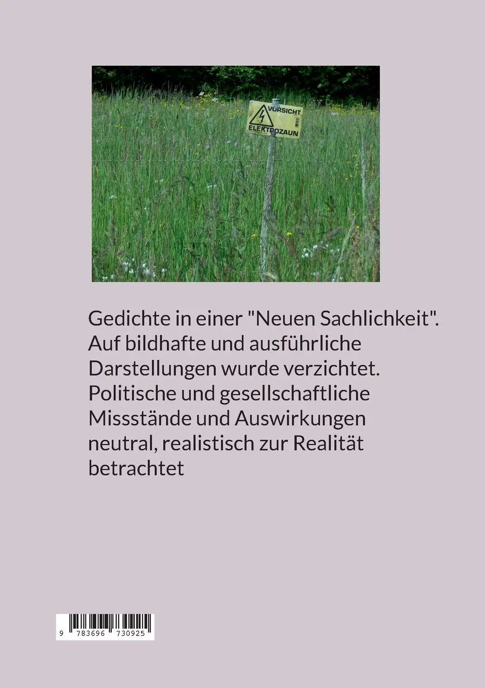 Rückseite: 9783696730925 | Momente | Gedichte der Neuen Sachlichkeit | Klaus Mühlen | Taschenbuch