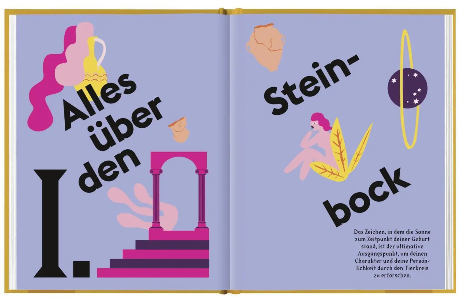 Bild: 9783848500925 | Steinbock | Ein edles Geschenkbuch über die Kraft der Astrologie