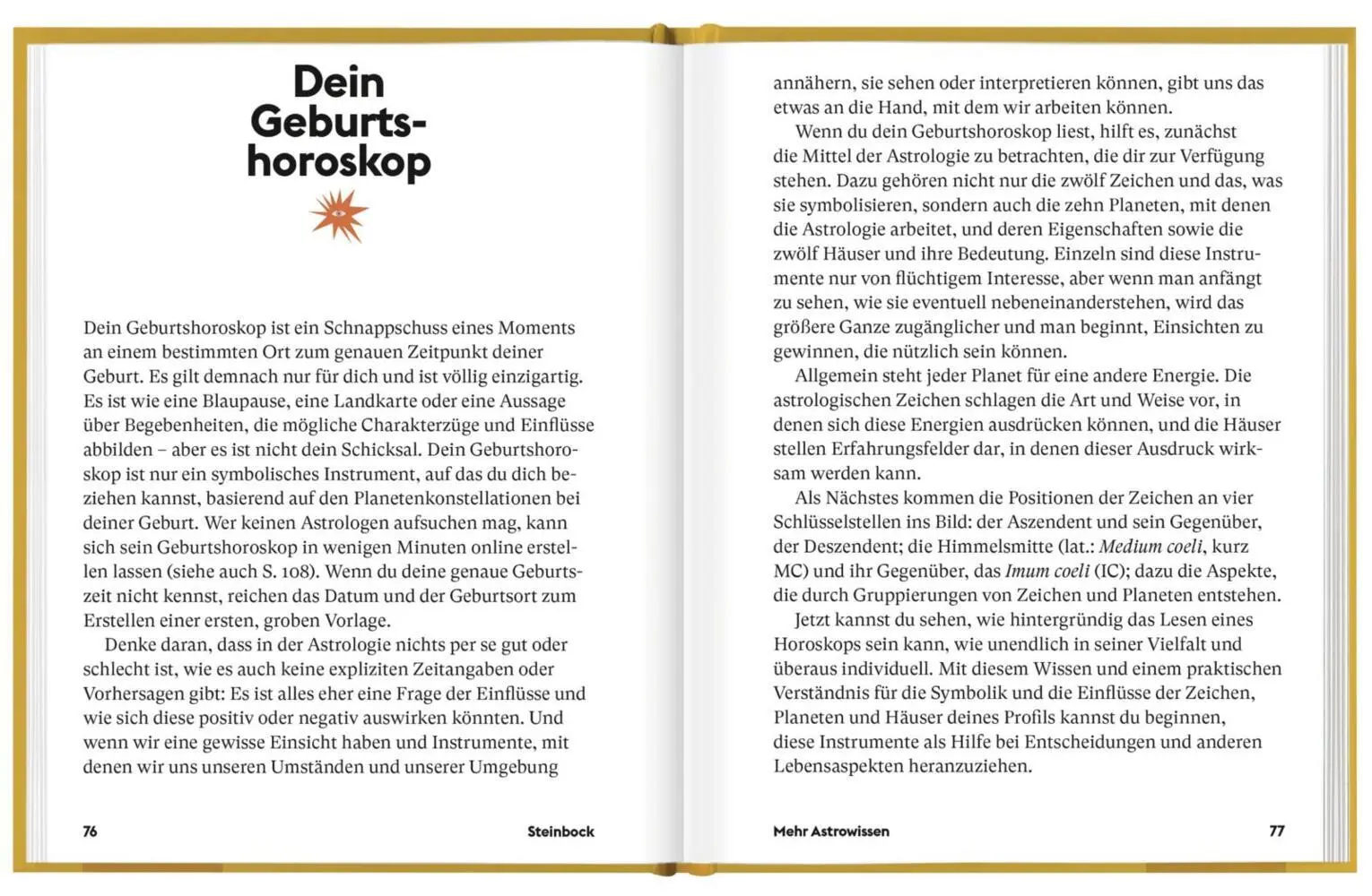 Bild: 9783848500925 | Steinbock | Ein edles Geschenkbuch über die Kraft der Astrologie