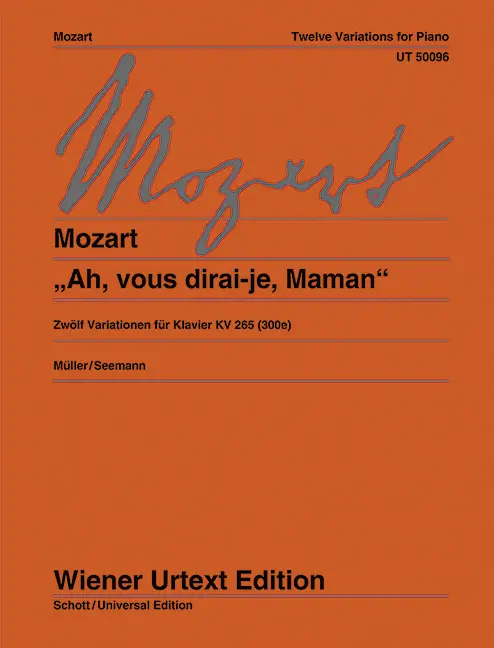 Cover: 9783850550925 | 'Ah, vous dirai-je, Maman' | Wolfgang Amadeus Mozart | Buch | 20 S.