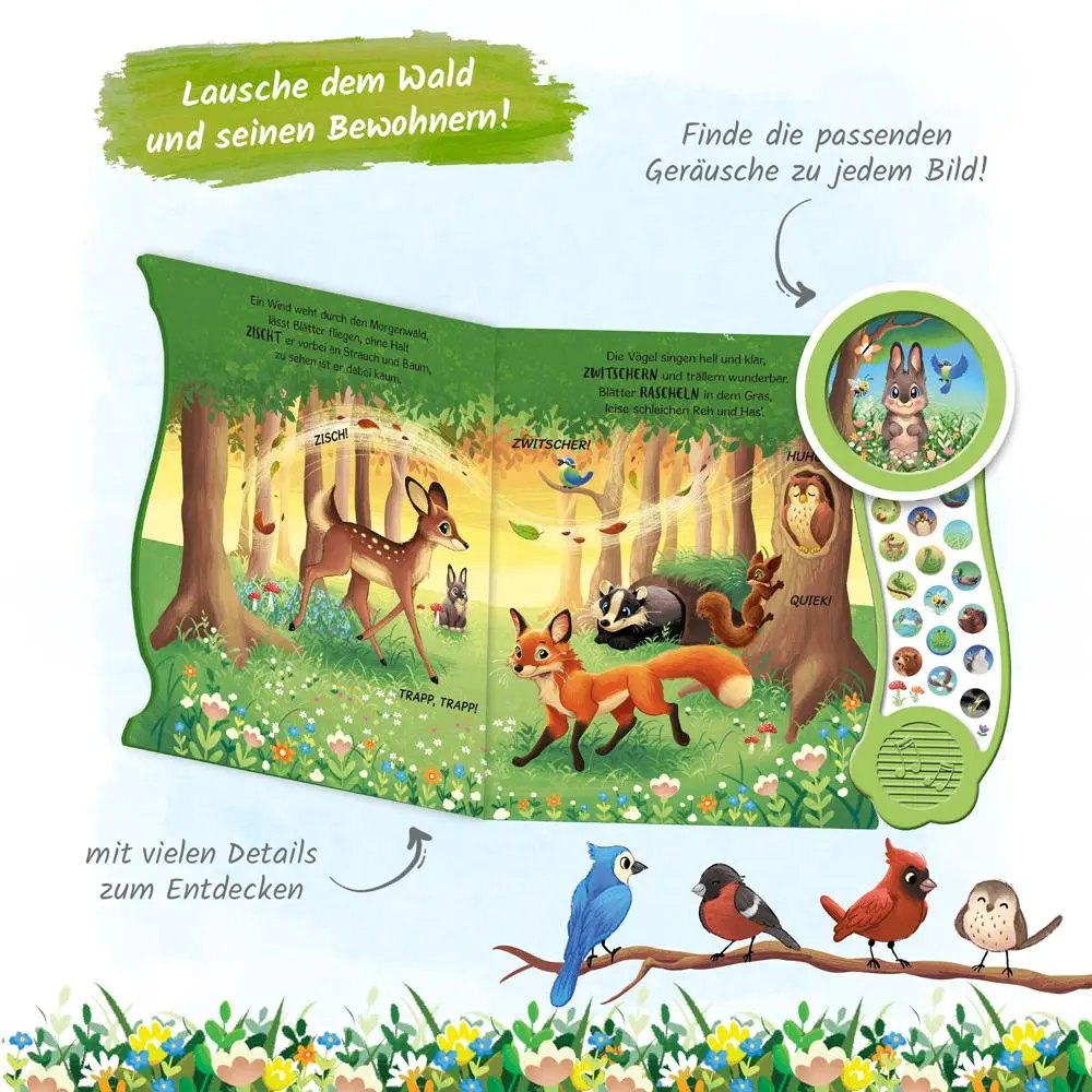 Bild: 9783988020925 | TRÖTSCH - Soundbuch "In der Natur" Interaktives Soundbuch mit 18...