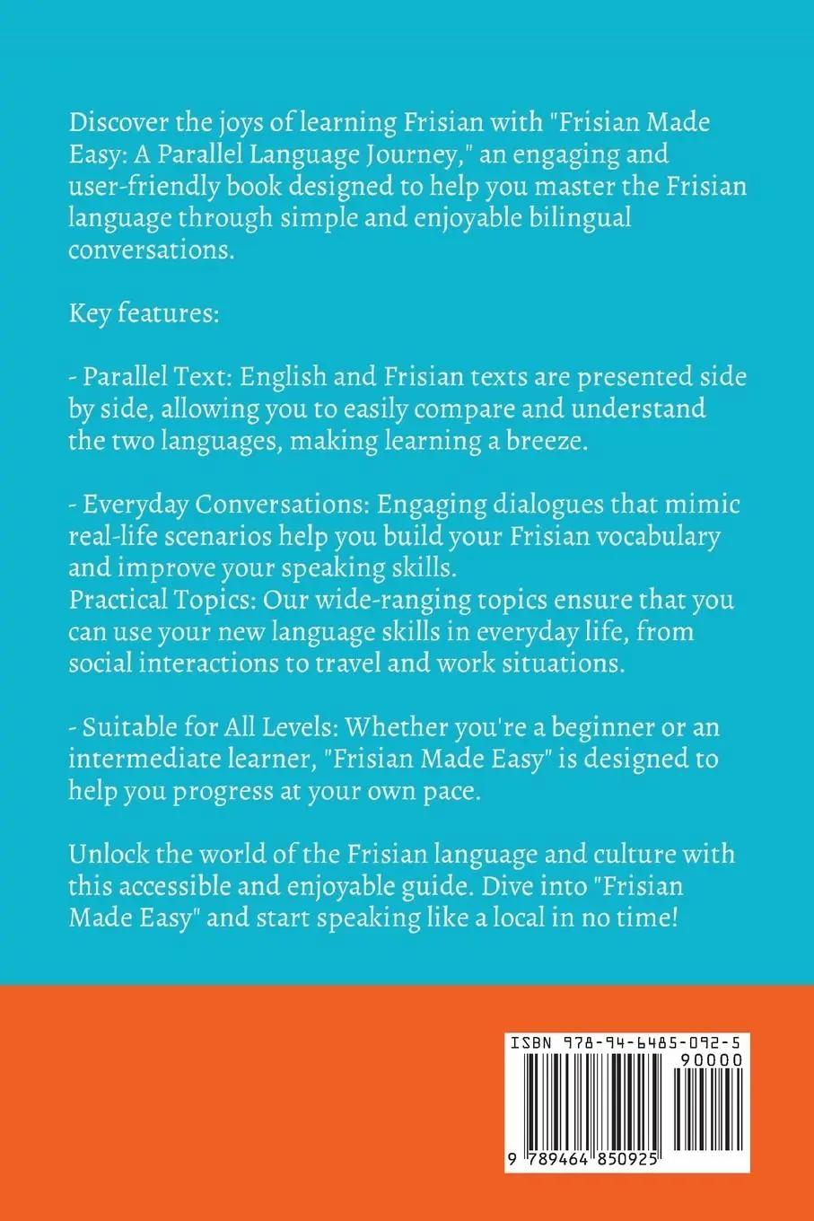 Rückseite: 9789464850925 | Conversations in Frisian English and Frisian Conversations Side by...