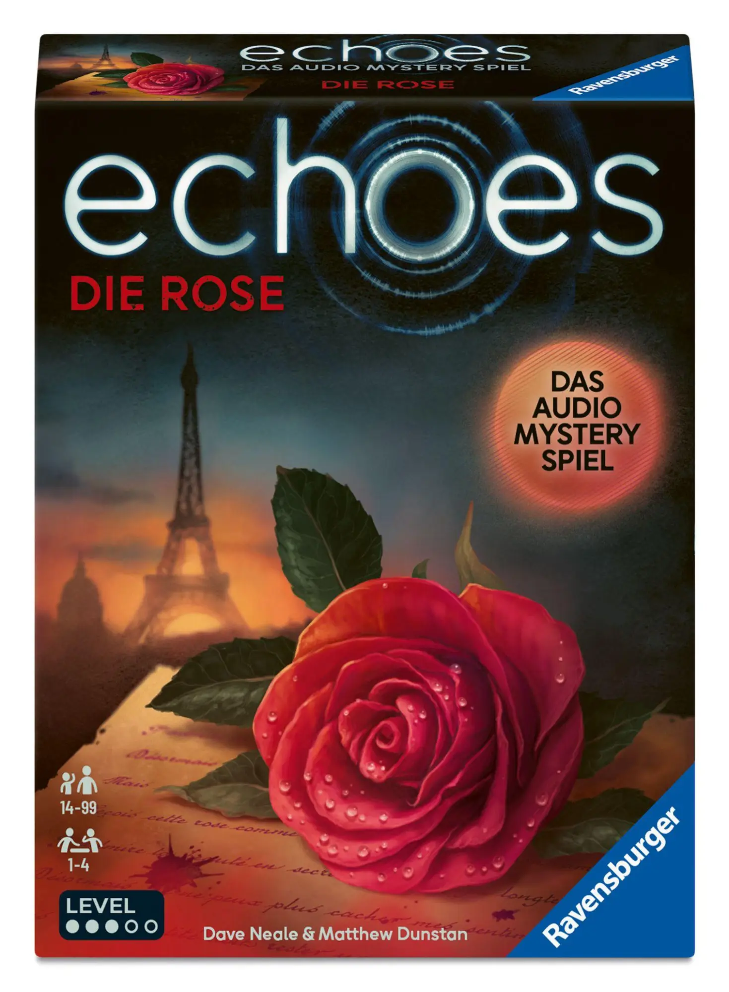 Cover: 4005556251025 | echoes Die Rose - Hörspiel trifft Gesellschaftsspiel ab 14 Jahren