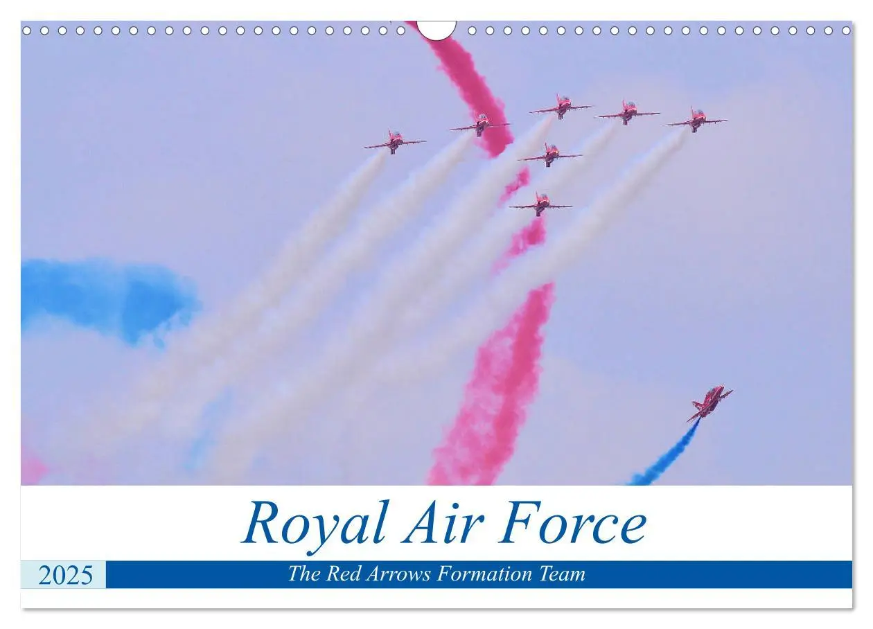 Cover: 9781325941025 | Royal Air Force The Red Arrows Formation Team (Wall Calendar 2025...