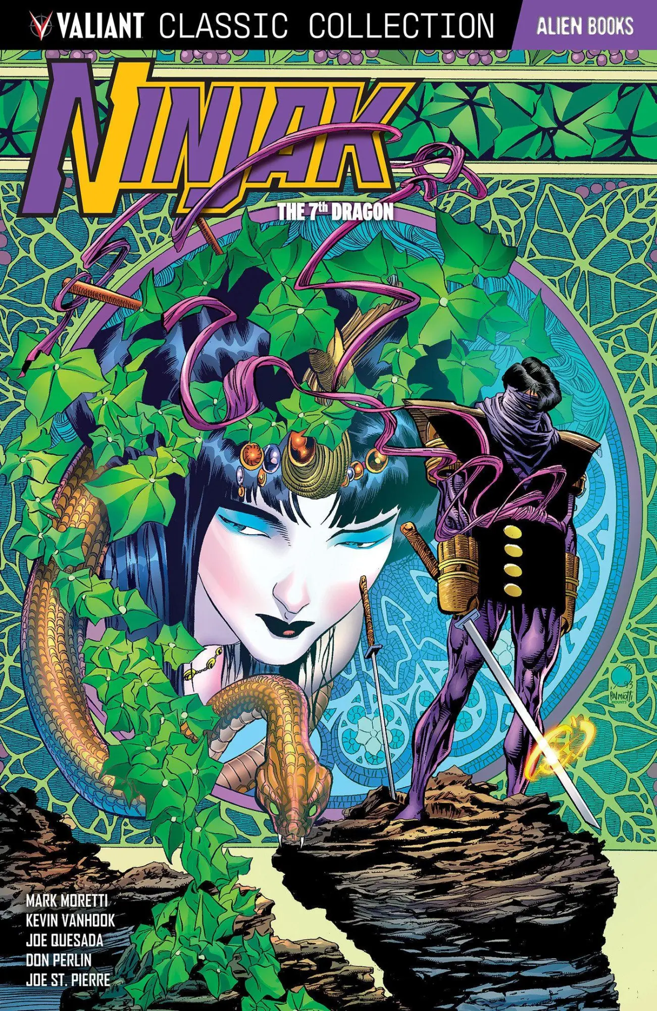 Cover: 9781962201025 | Valiant Classic Collection: Ninjak The 7th Dragon | Pierre (u. a.)