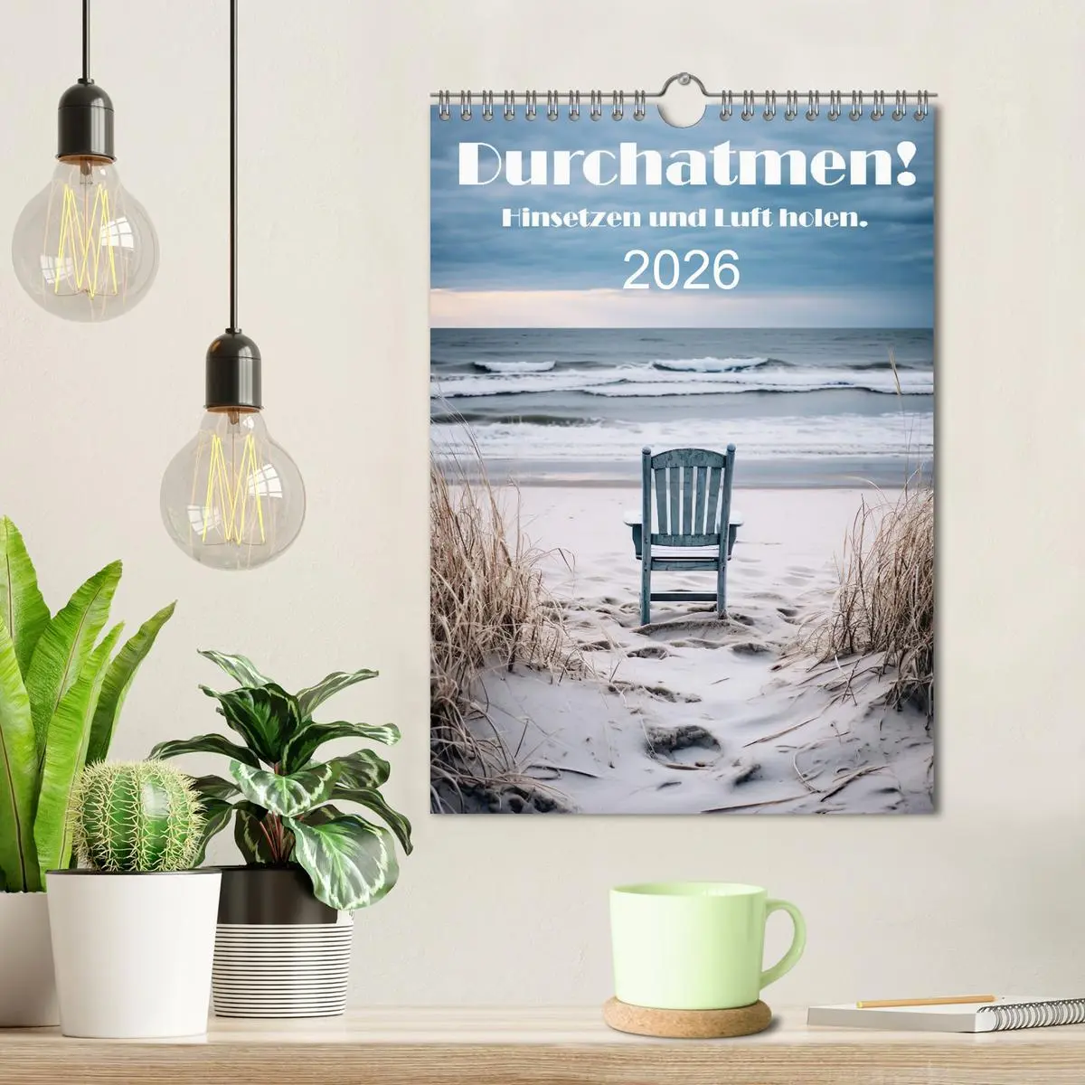 Bild: 9783516291025 | Durchatmen! (Wandkalender 2026 DIN A4 hoch), CALVENDO Monatskalender