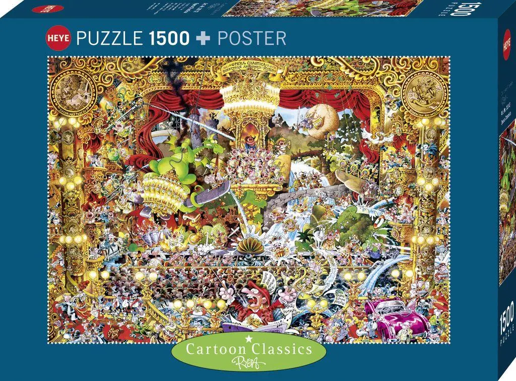 Cover: 4001689301125 | OPERA CHAOTICA, HEYE Puzzle von Michael Ryba | Spiel | 30112 | Deutsch